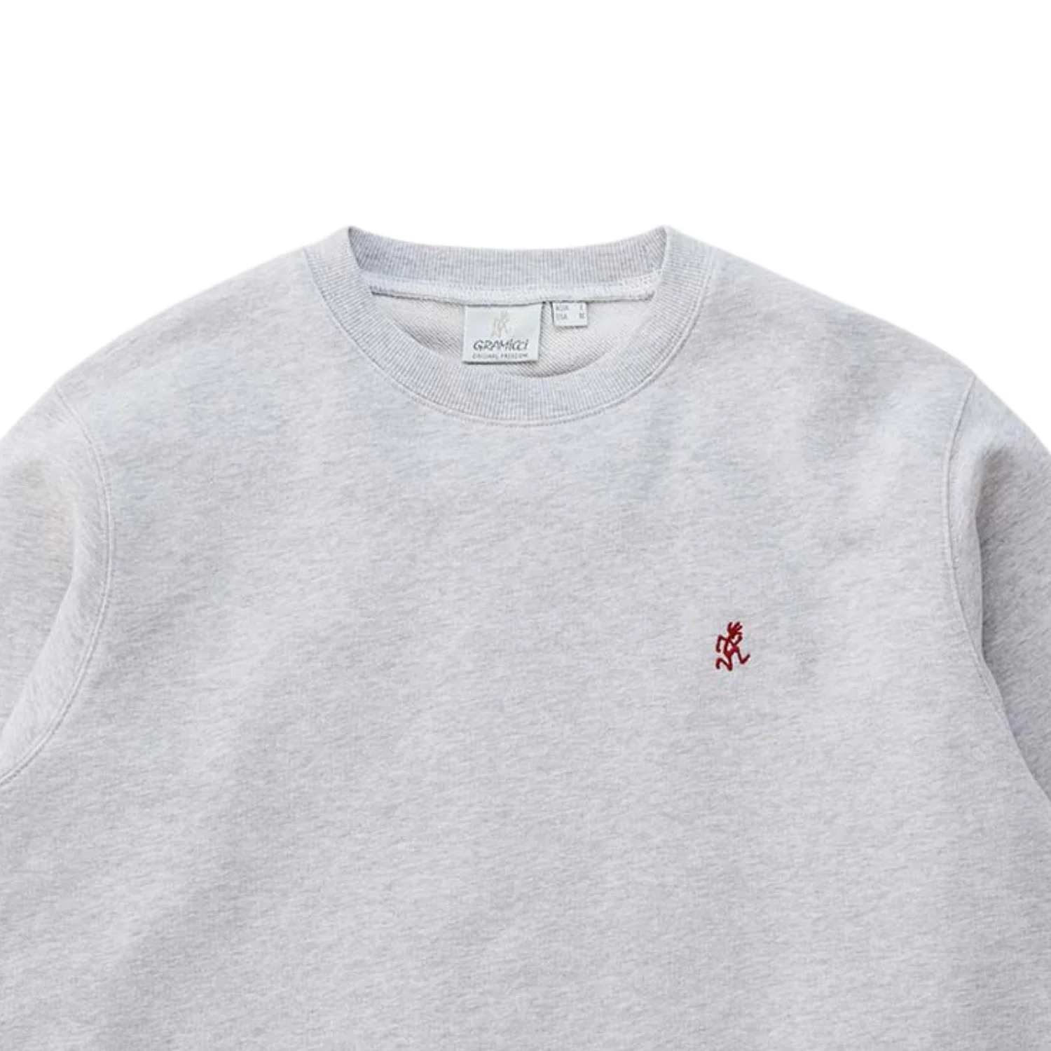 One Point Crew Sweatshirt - Ash Heather - Image 2