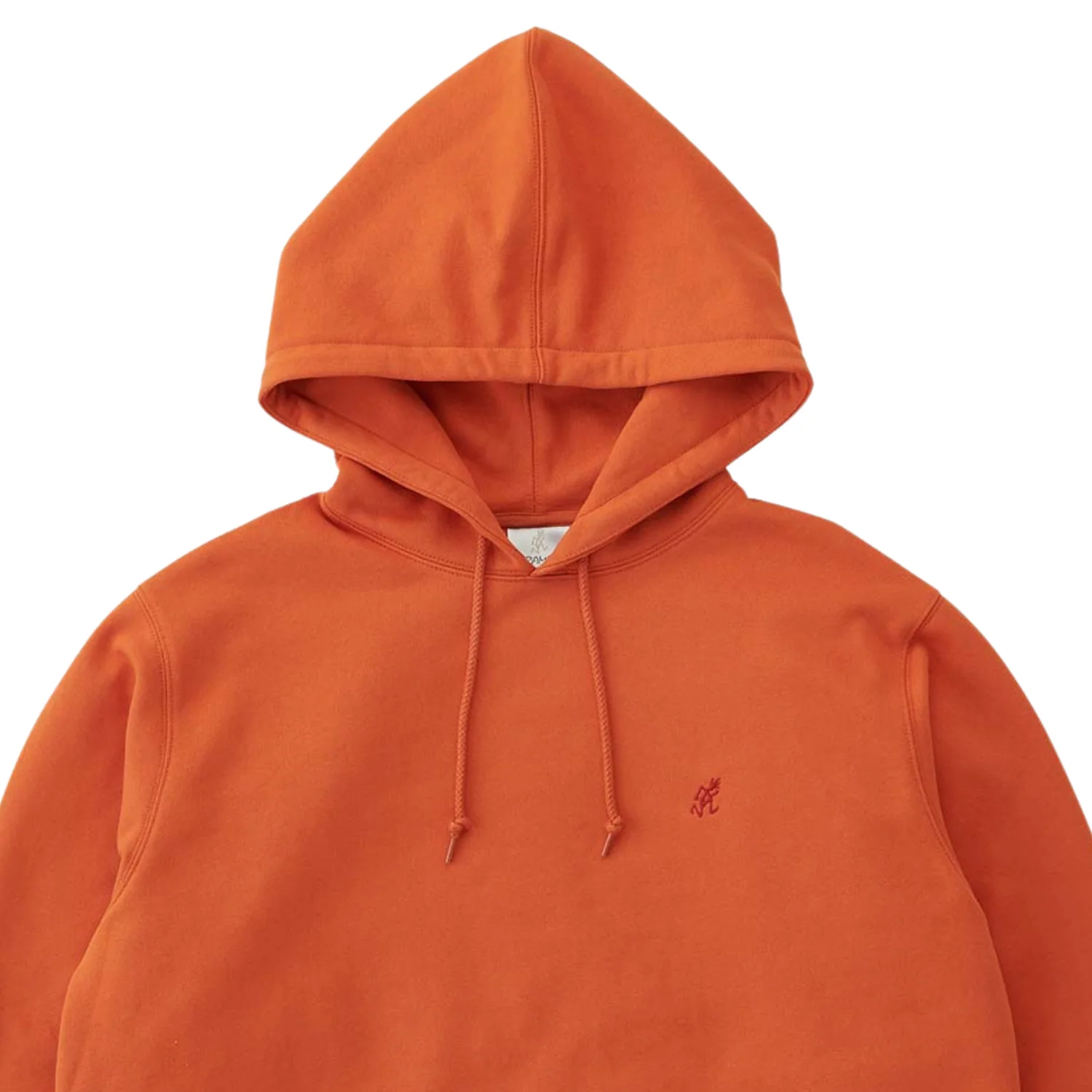 One Point Hooded Sweatshirt - Burnt Orange - Image 2