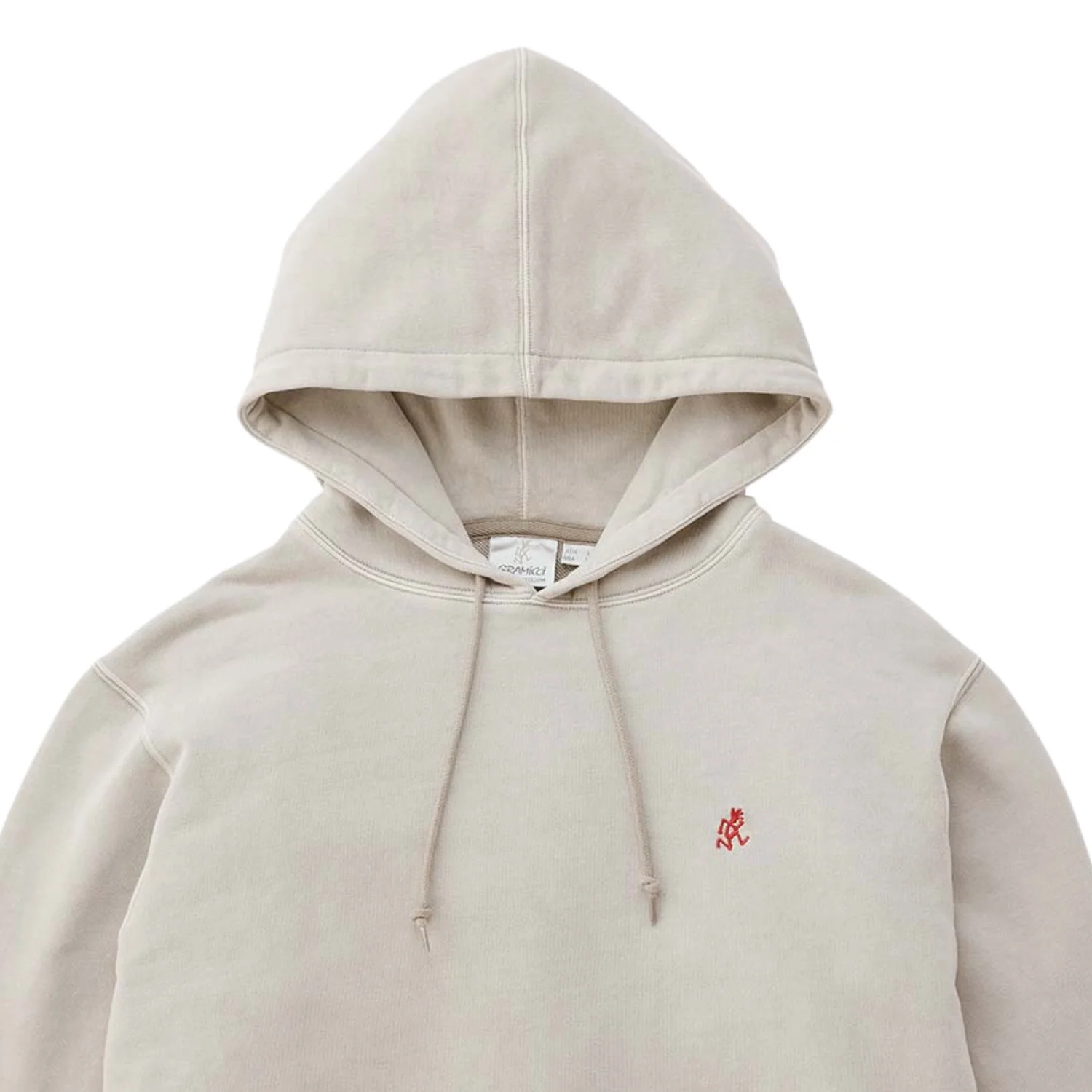 One Point Hooded Sweatshirt - Sand Pigment - Image 2