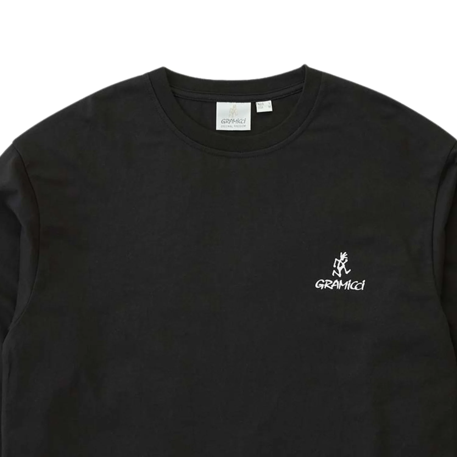 One Point Logo L/S Tee - Black - Image 2