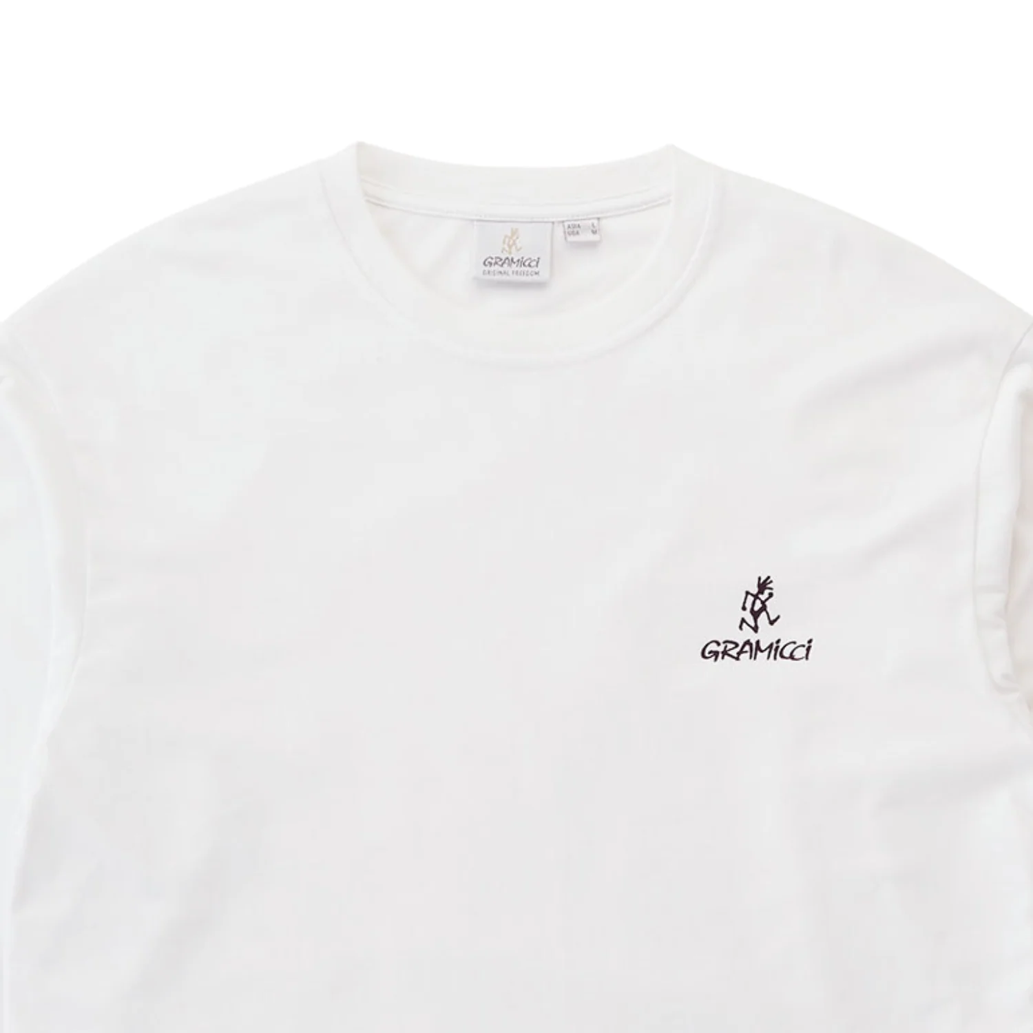 One Point Logo L/S Tee - White - Image 2
