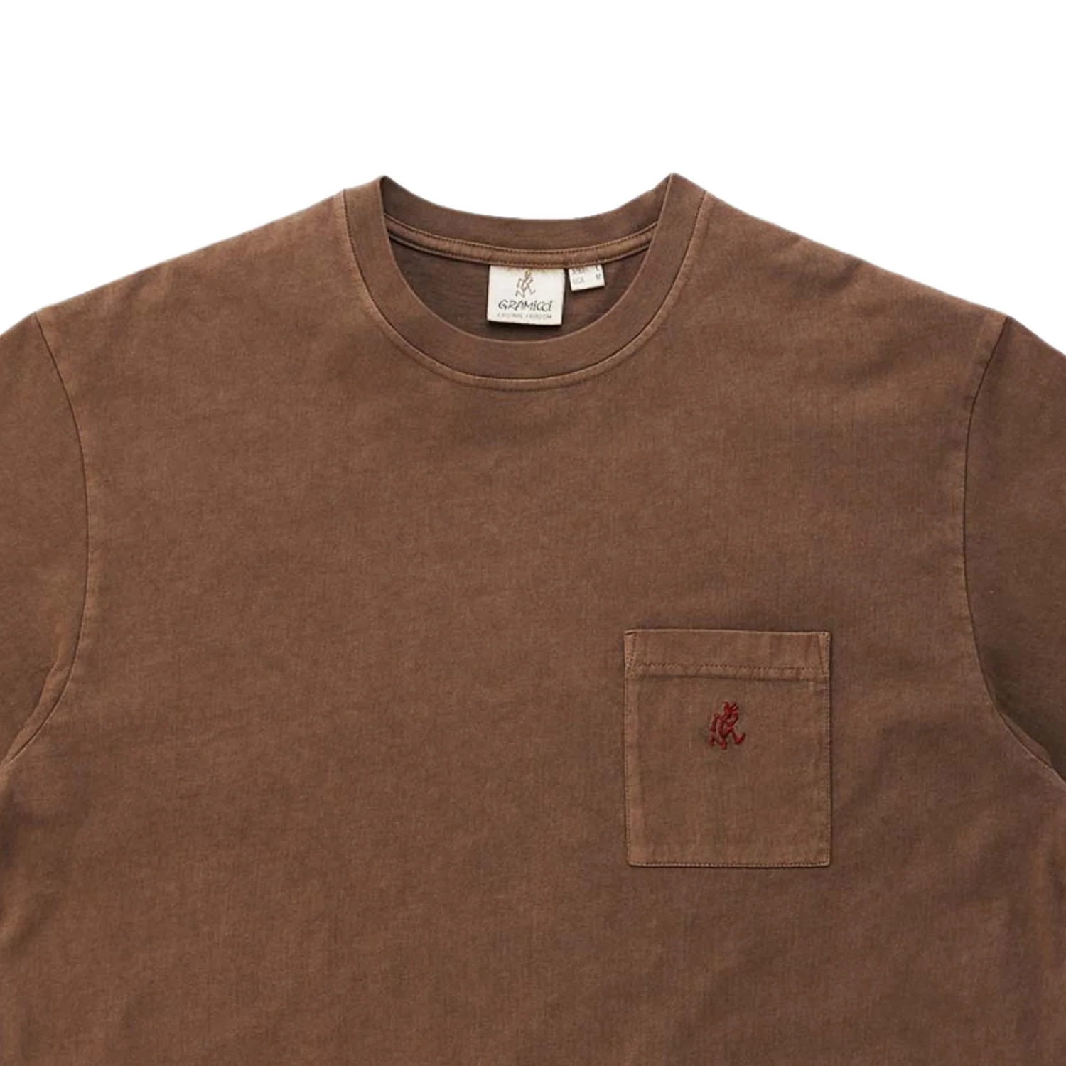 One Point Tee Pigment Dyed - Brown Pigment - Image 2