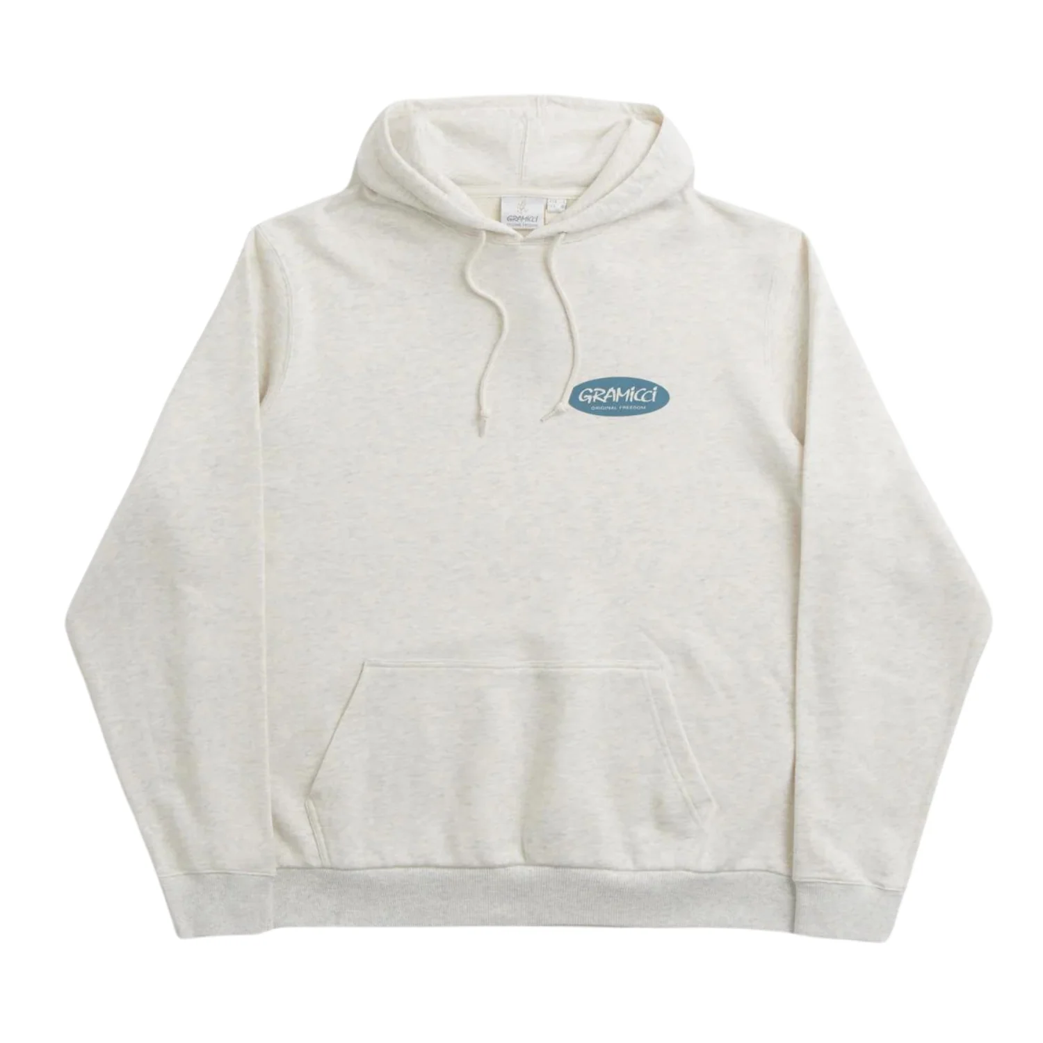 Original Freedom Oval Hooded Sweatshirt Ash Heather - Image 2