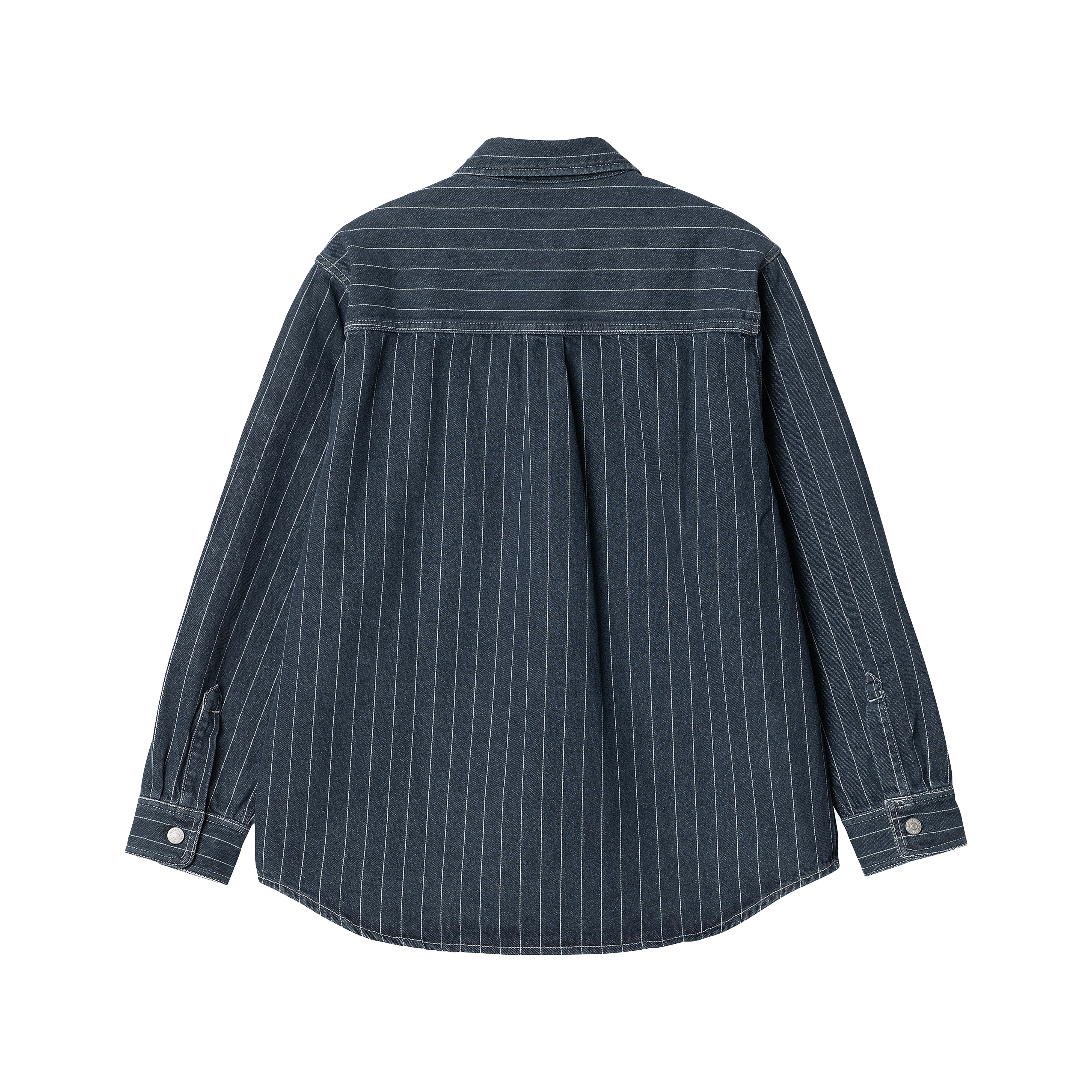 Orlean Shirt Jacket Orlean Blue/White - Image 2