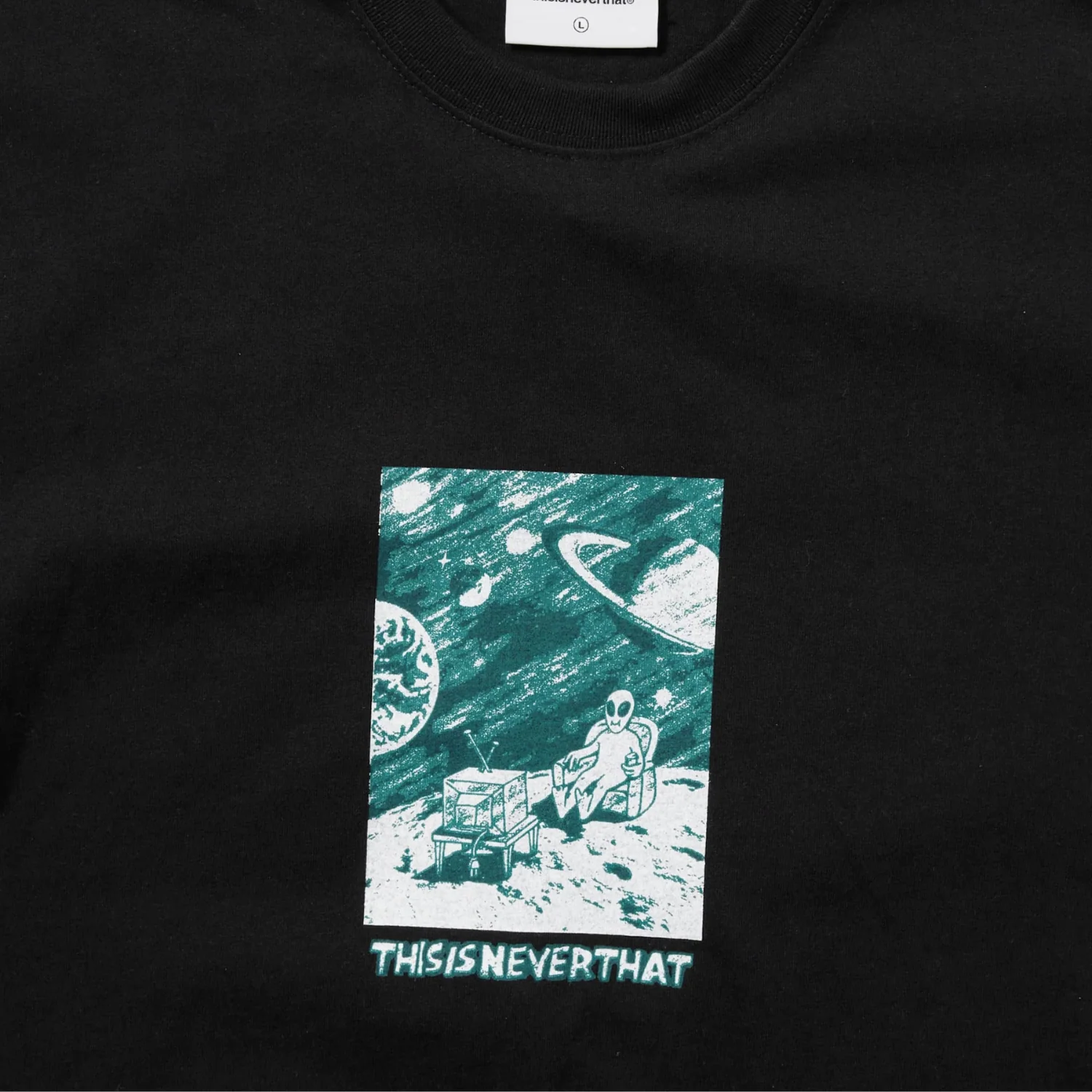 Outer Space Tee - Black - Image 3