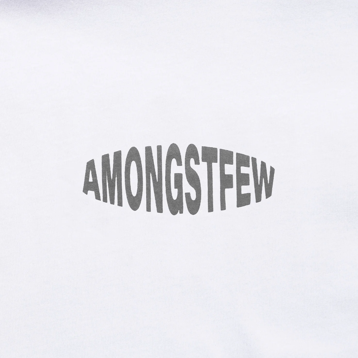 Oval Logo T-Shirt - White/Coal - Image 3