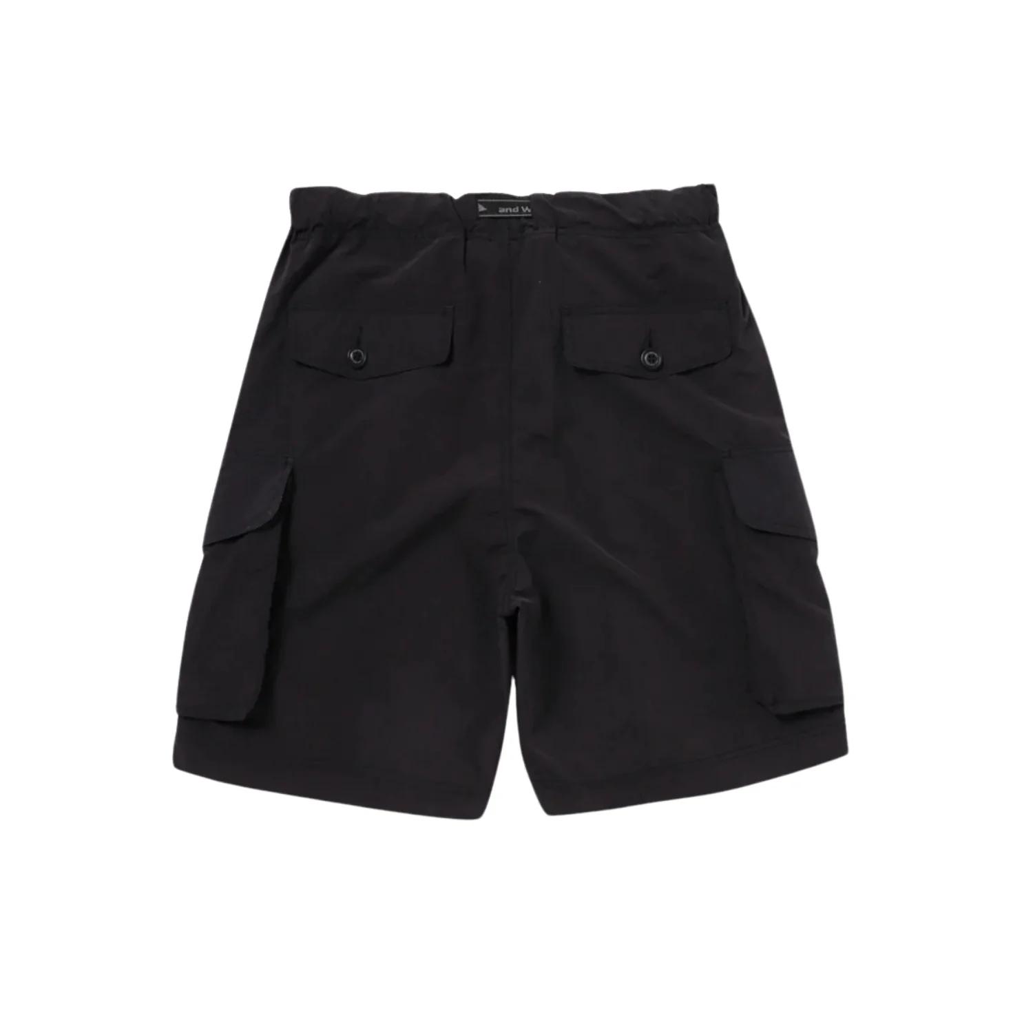 Oversized Cargo Shorts - Black - Image 2