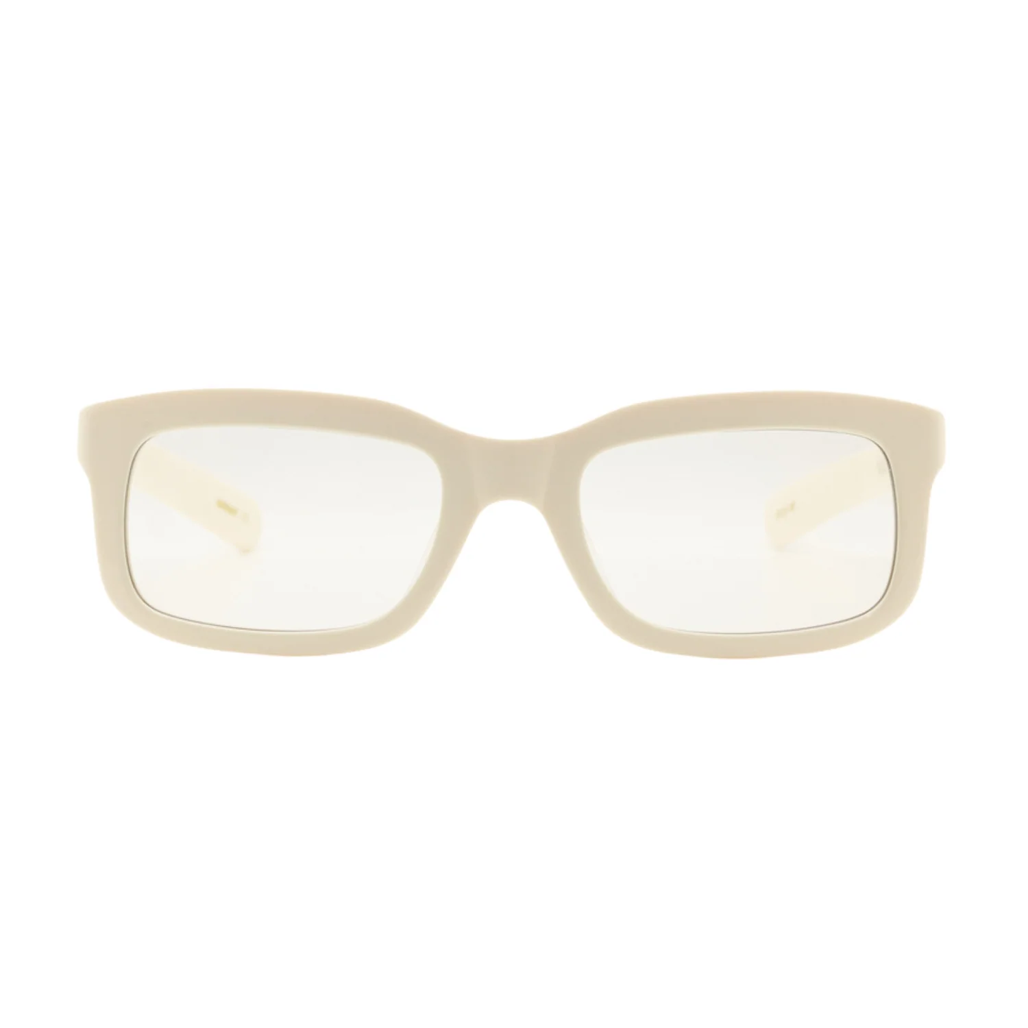 PALMER -Cream White/Transparent Grey Lens