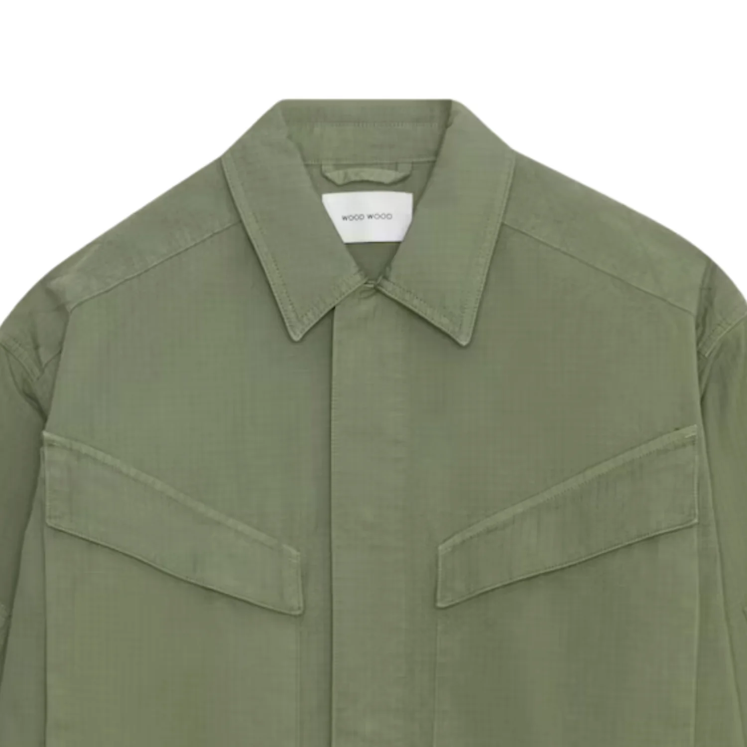 Panda Overshirt - Seaweed - Image 2