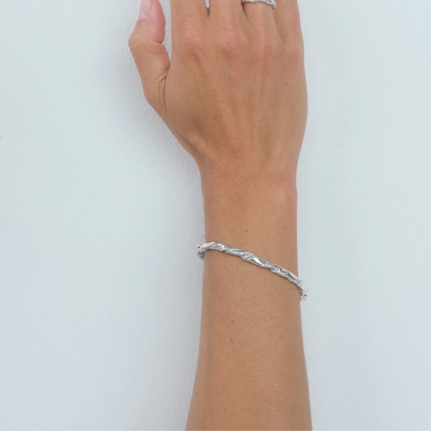 Pelagos Mens Bracelet - Silver - Image 2
