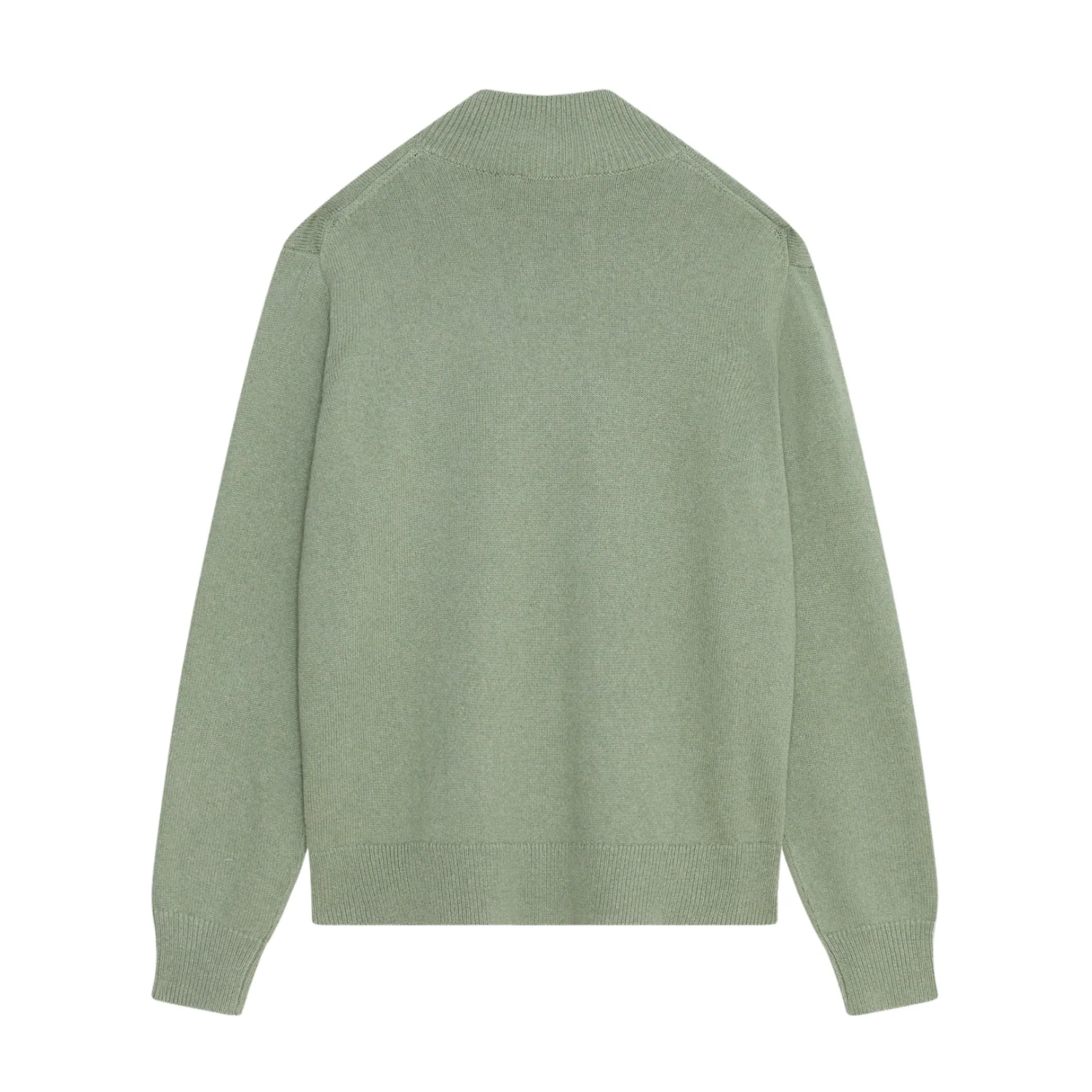 Pelle Half Zip - Jumper Green - Image 2