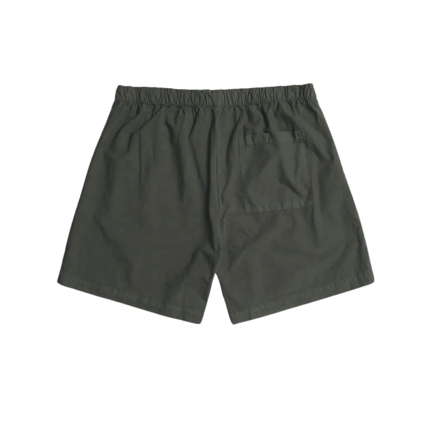 Per Cotton Tencel Shorts - Black Olive - Image 2