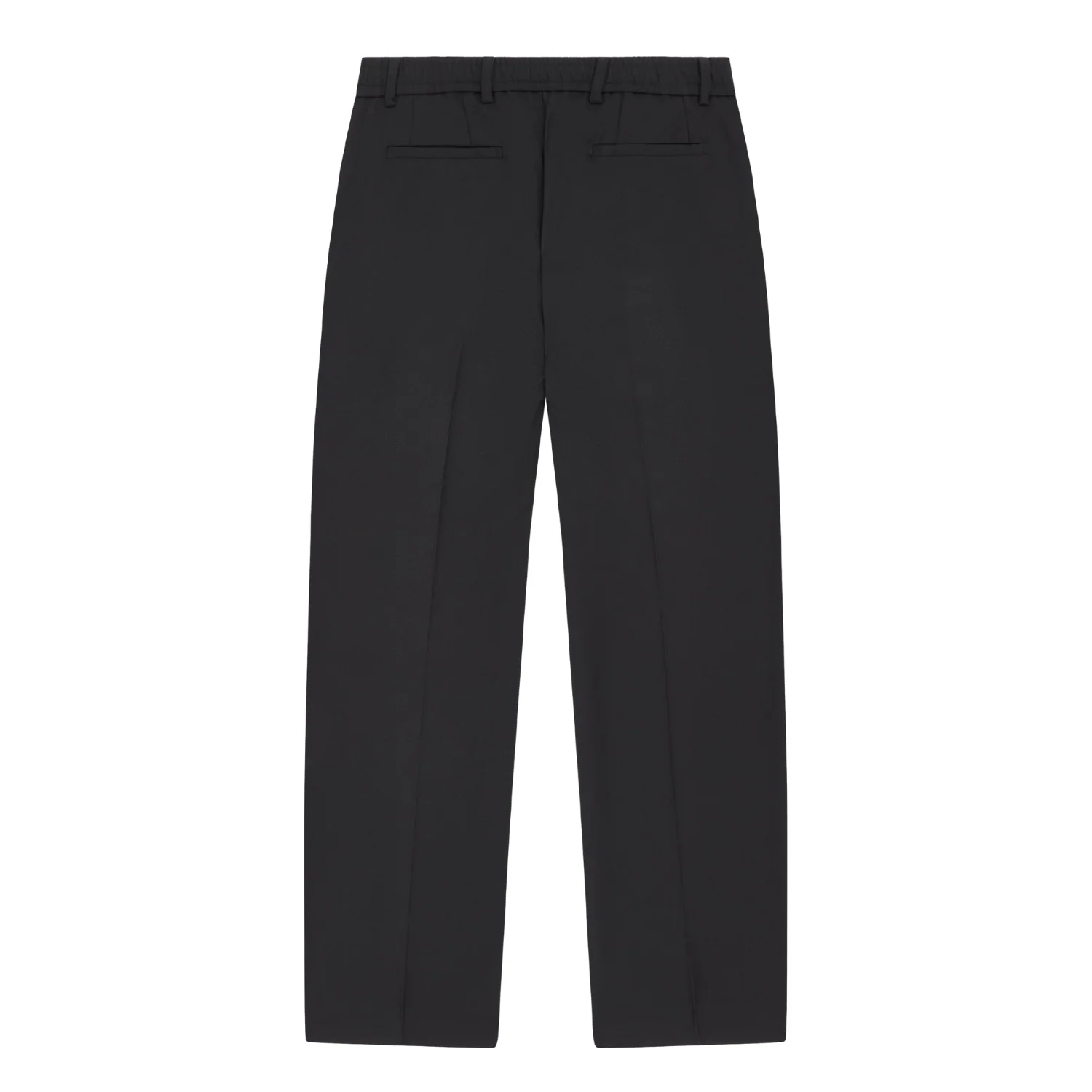 Everyday Pleated Trouser - Black - Image 2