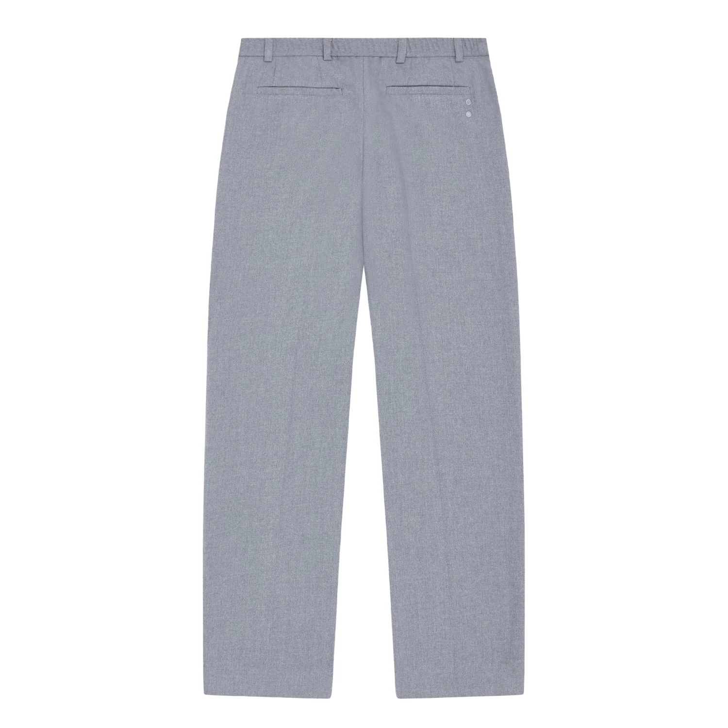 Everyday Pleated Trouser - Light Grey - Image 2