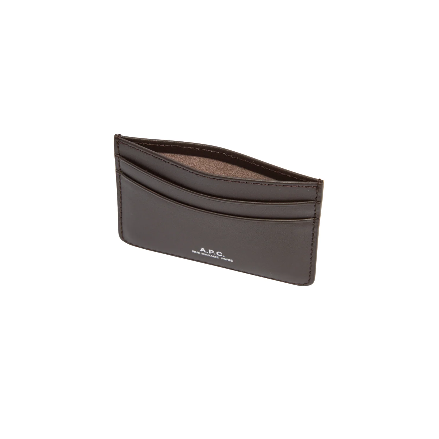 Porte-Cartes Andre - Marron Fonce - Image 3