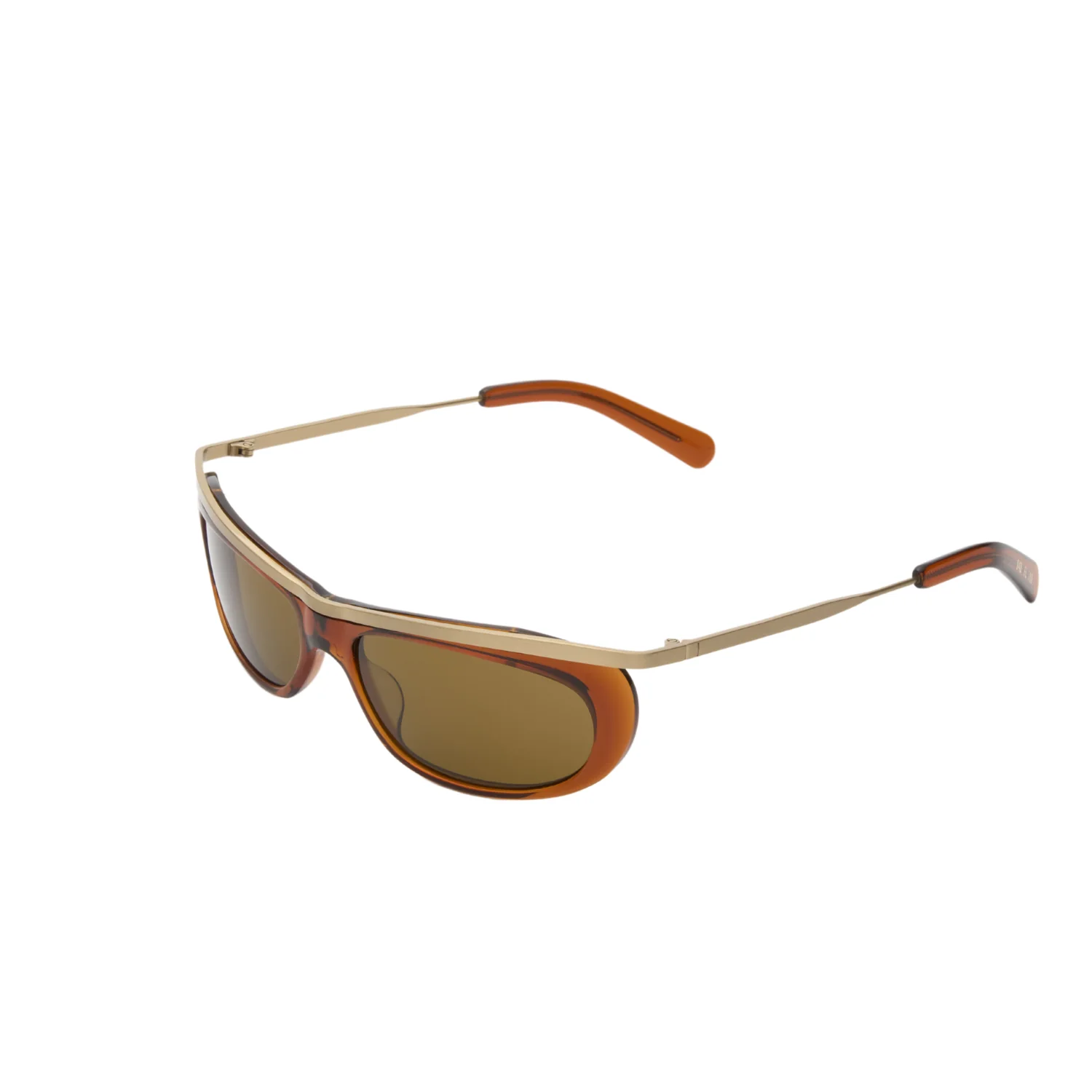 PRINCE - Brushed Light Gold/Brown Lens - Image 2