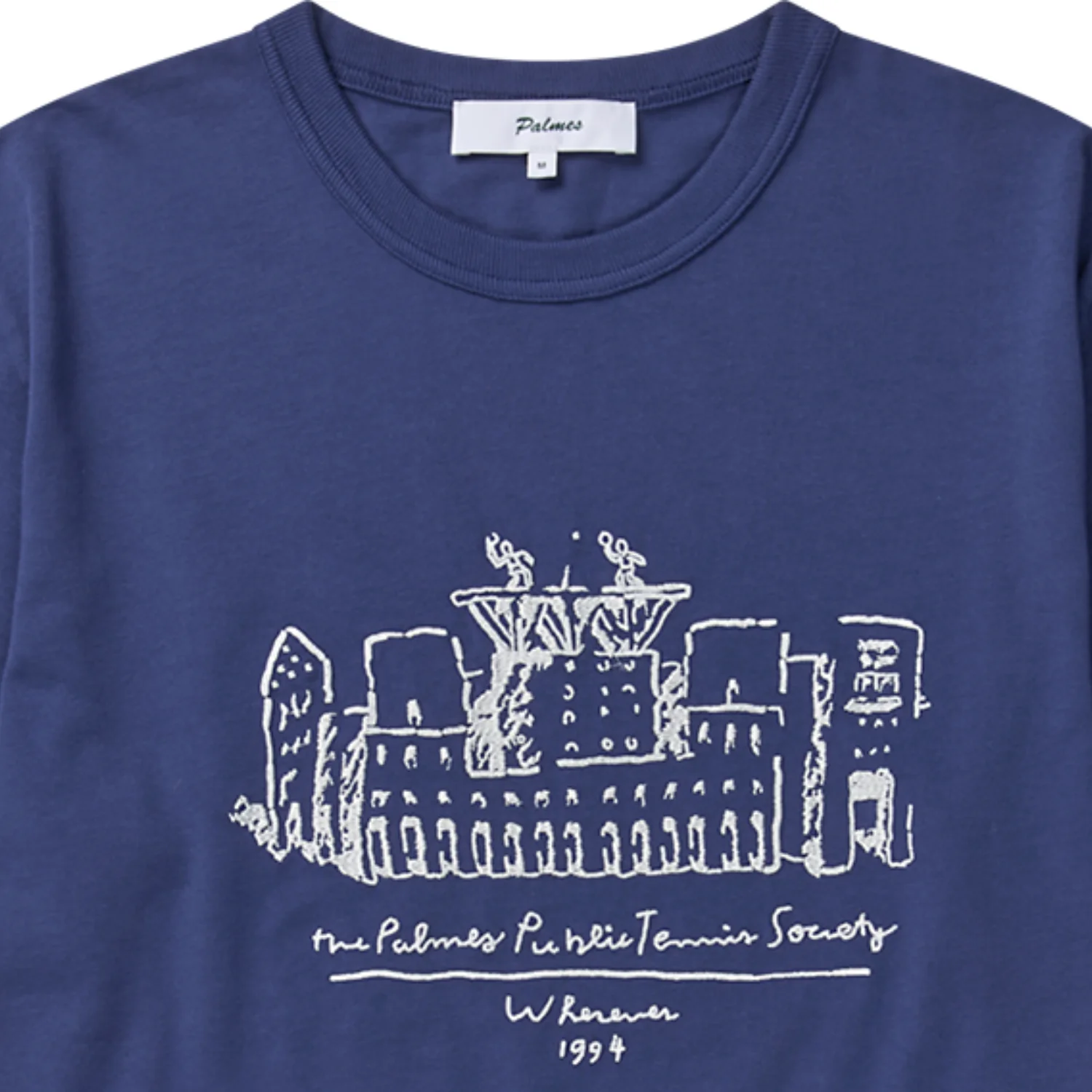 Public T-Shirt - Blue - Image 2