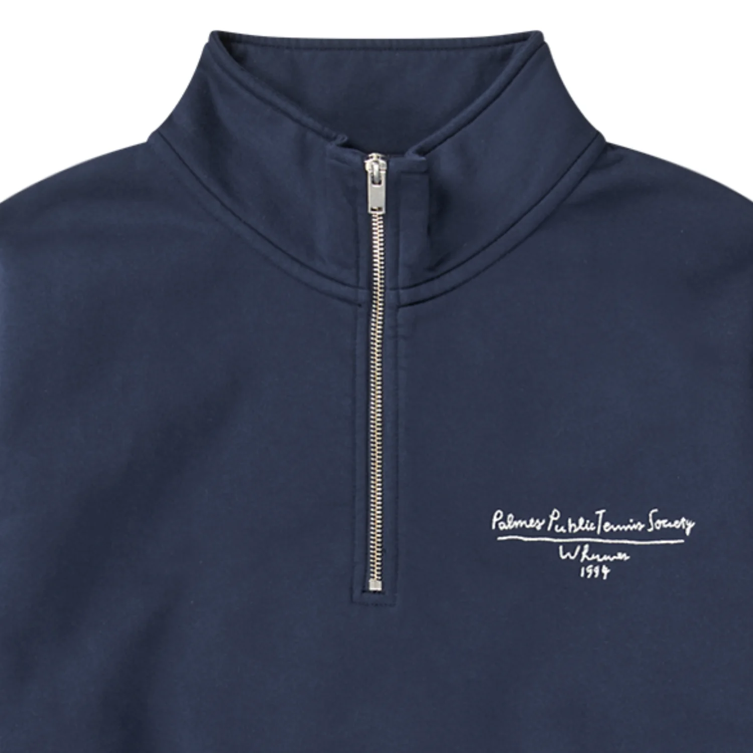 Public Zip Sweatshirt - Navy - Image 2