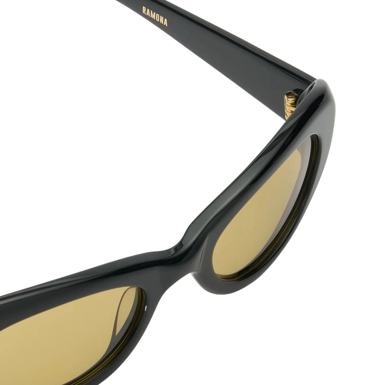 RAMONA - Solid Black/Smoked Olive Lens - Image 3