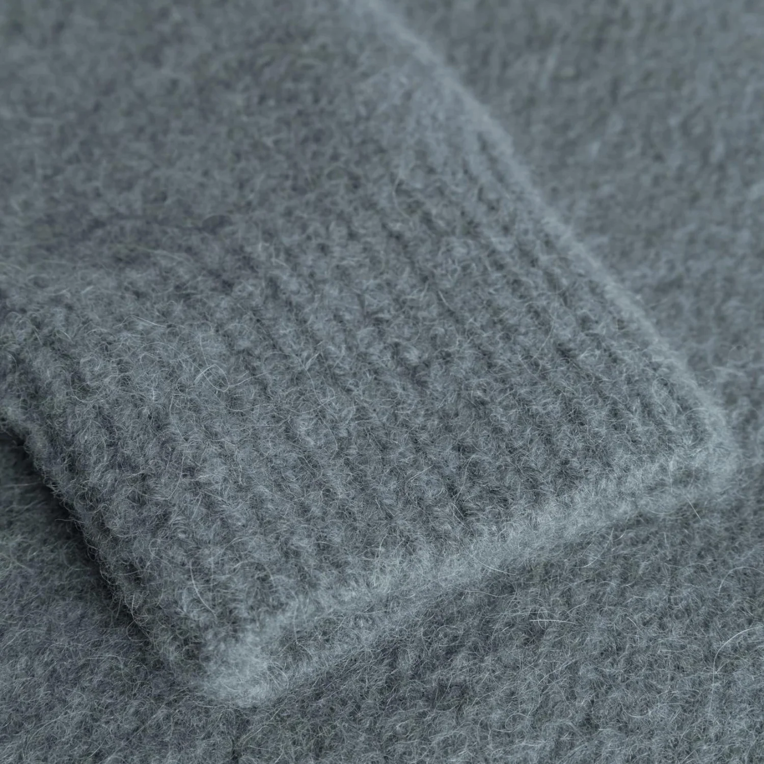 Rasmus Relaxed Brushed Polo - Mouse Grey - Image 3