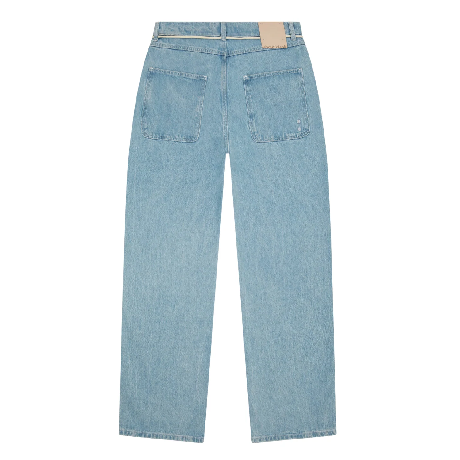 Relaxed Denim Jean - Light Blue Wash - Image 2