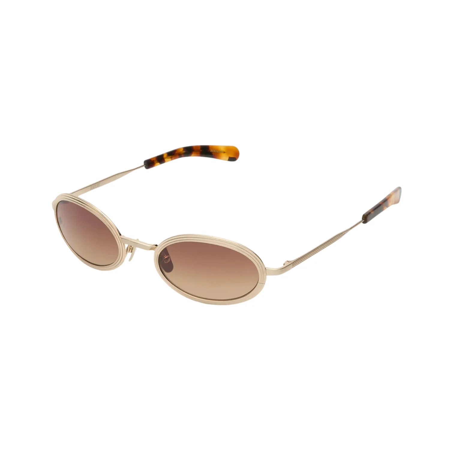 RENO - Brushed Light Gold/Brown Gradient Lens - Image 2