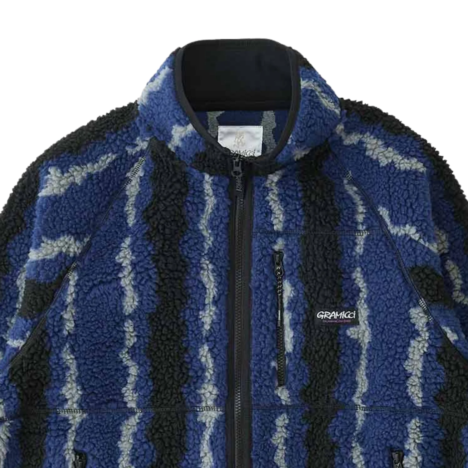 Ripple Sherpa Jacket - Navy Ripple - Image 2