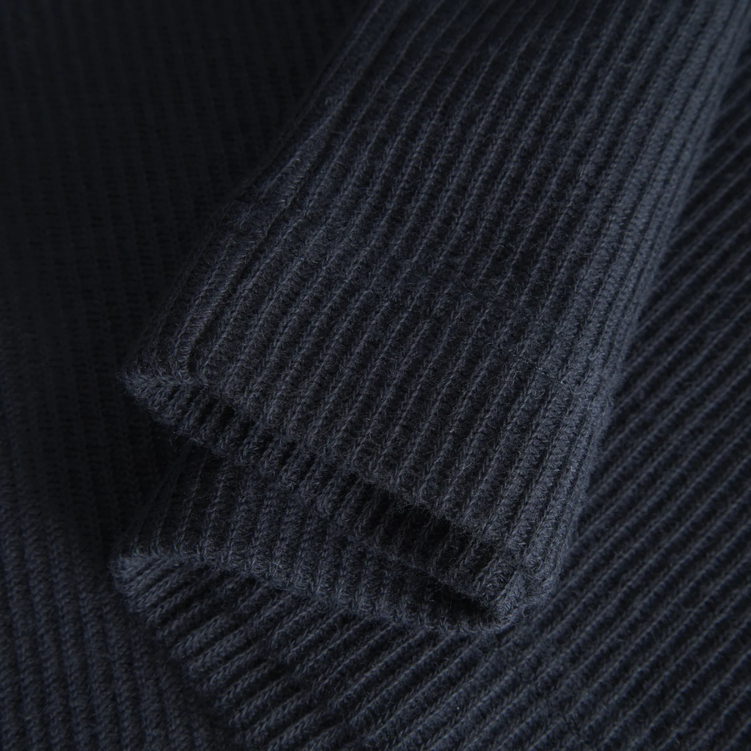 Ruben Double Face LS Polo - Dark Navy - Image 4