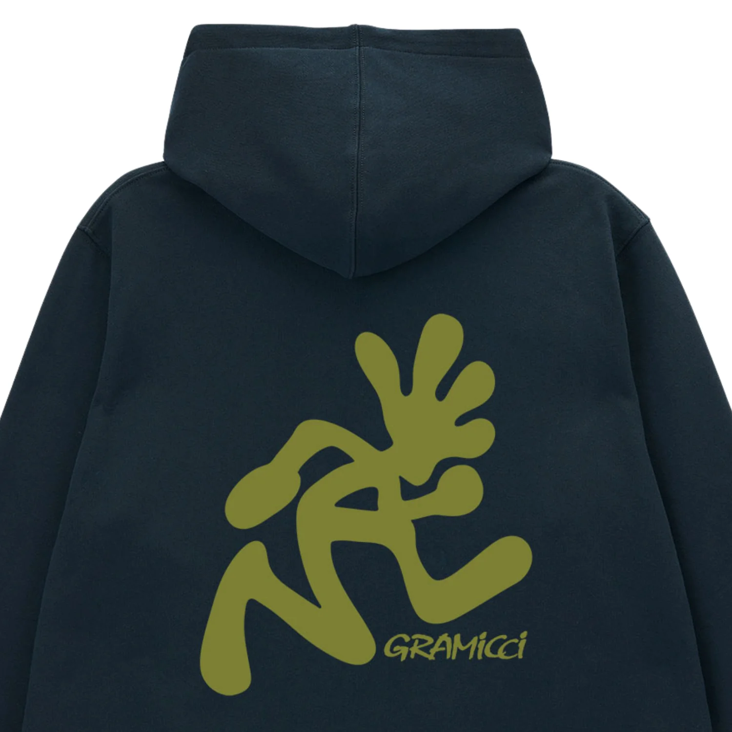 Running Man Hooded Sweatshirt - Vintage Black - Image 2