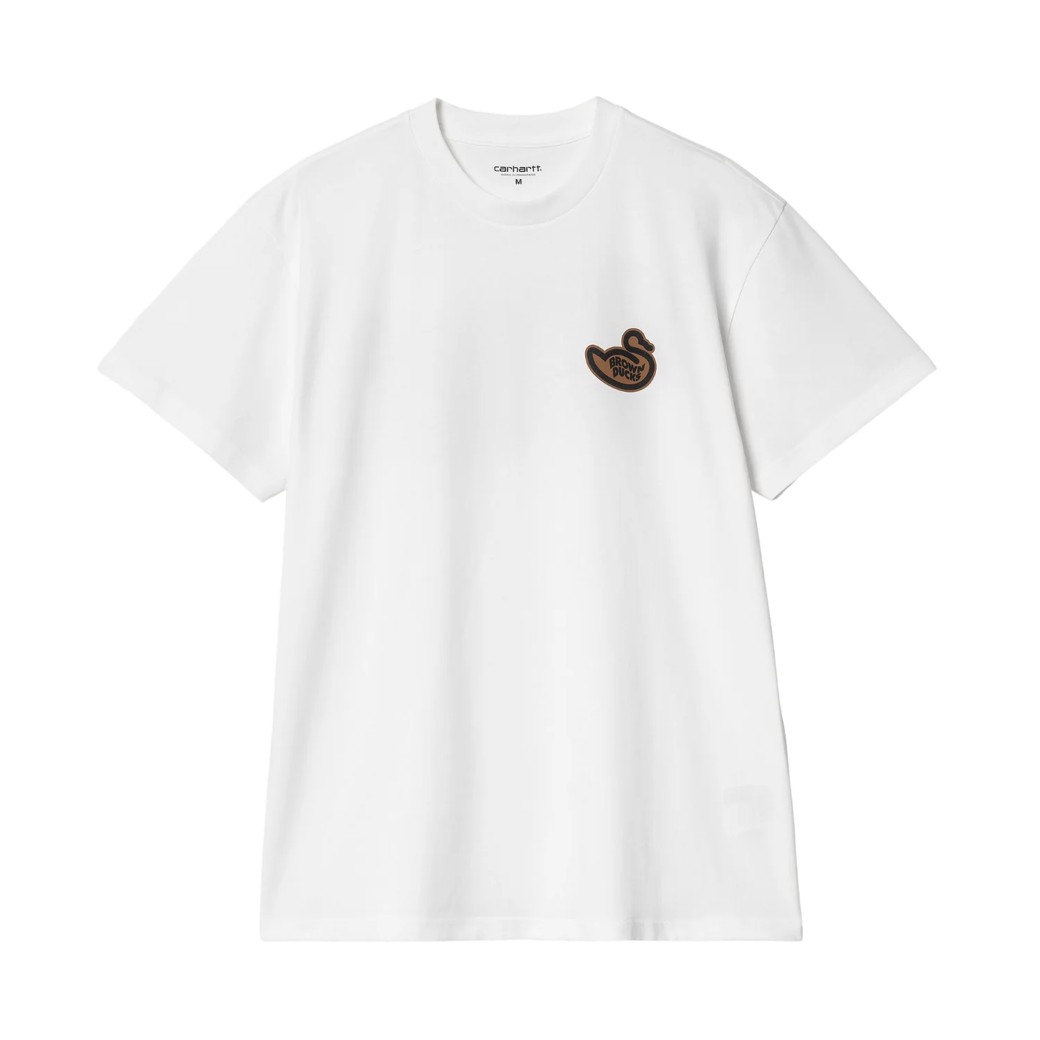 S/S Brown Ducks T-Shirt - White - Image 2