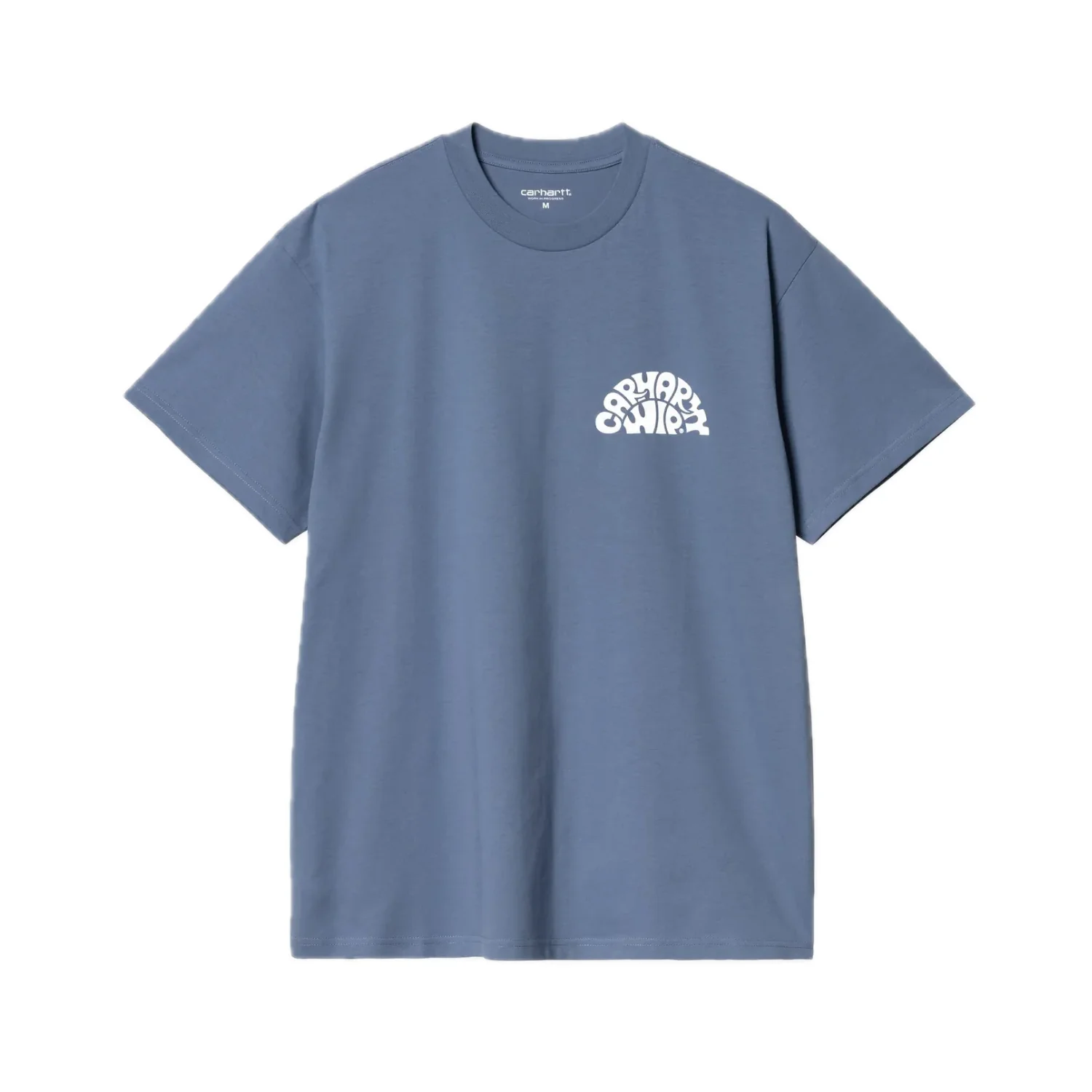 S/S Jazzy T-Shirt - Blue Iris/White - Image 2