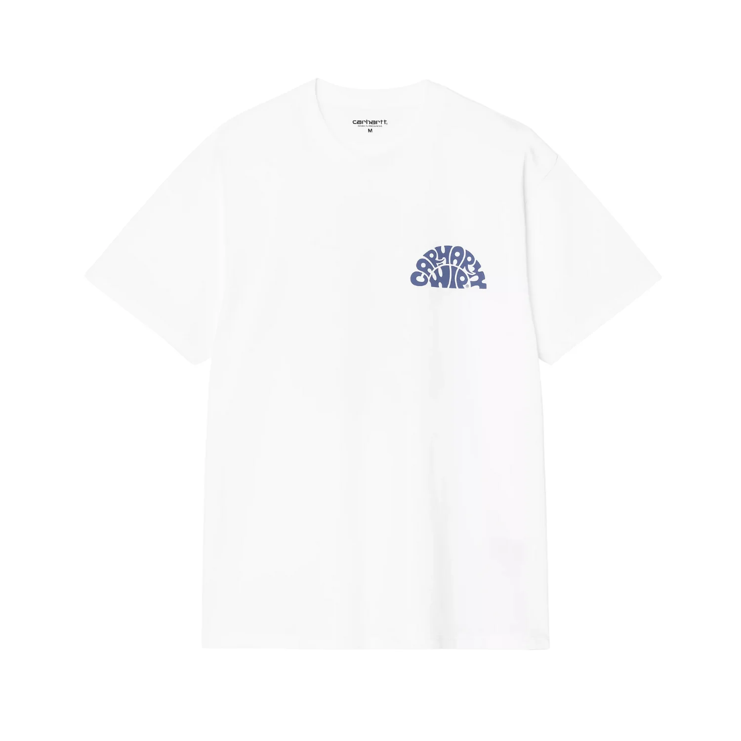 S/S Jazzy T-Shirt - White/Blue Iris - Image 2