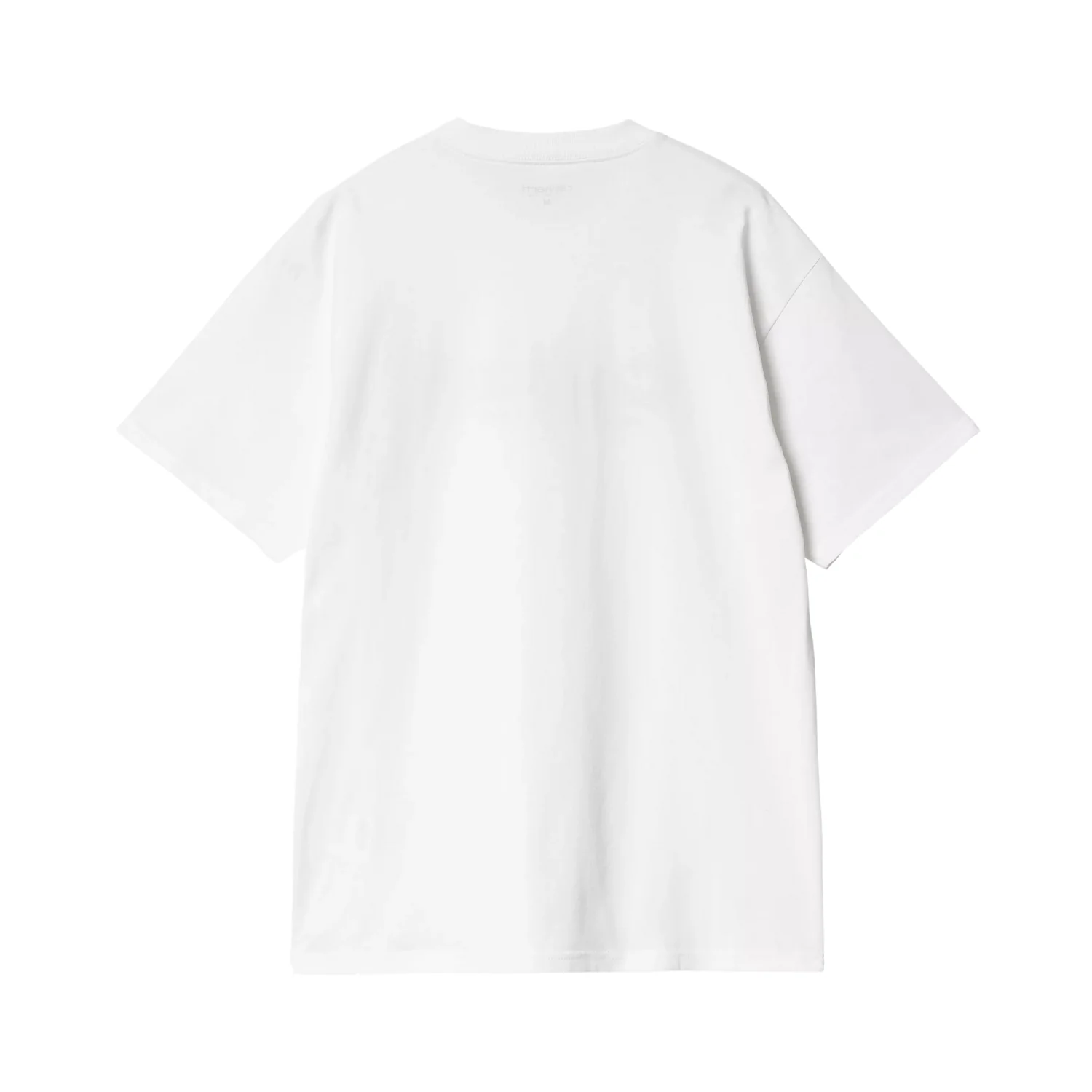 S/S Label Script T-Shirt - White - Image 2