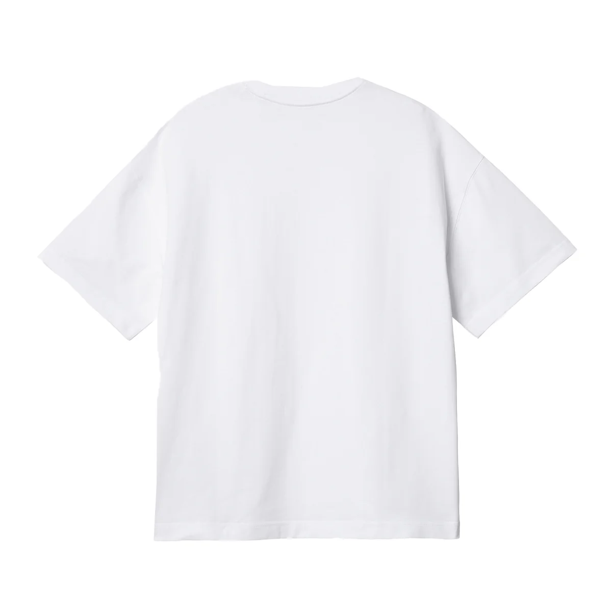 S/S Link Script T-Shirt - White/Black - Image 2