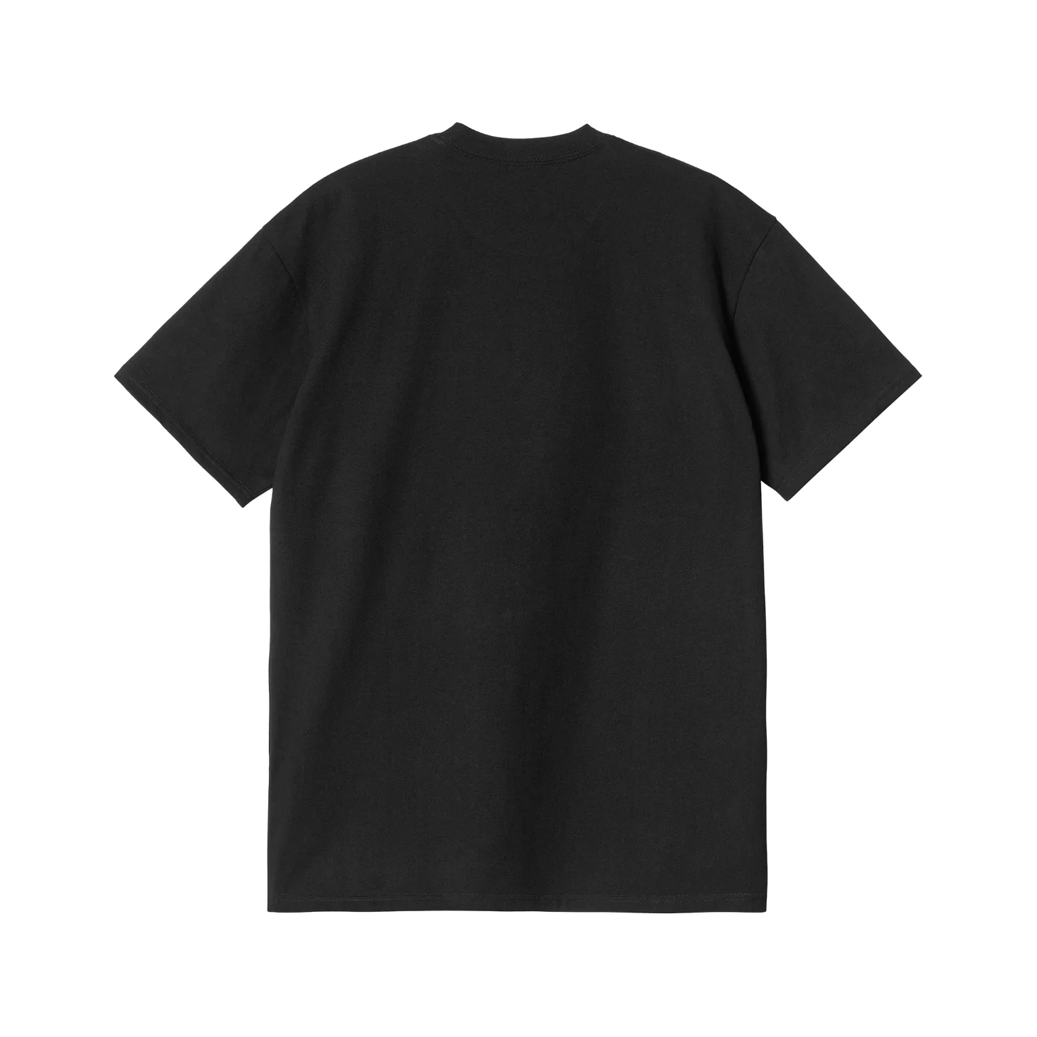 S/S Pocket Heart T-Shirt - Black/Red - Image 2