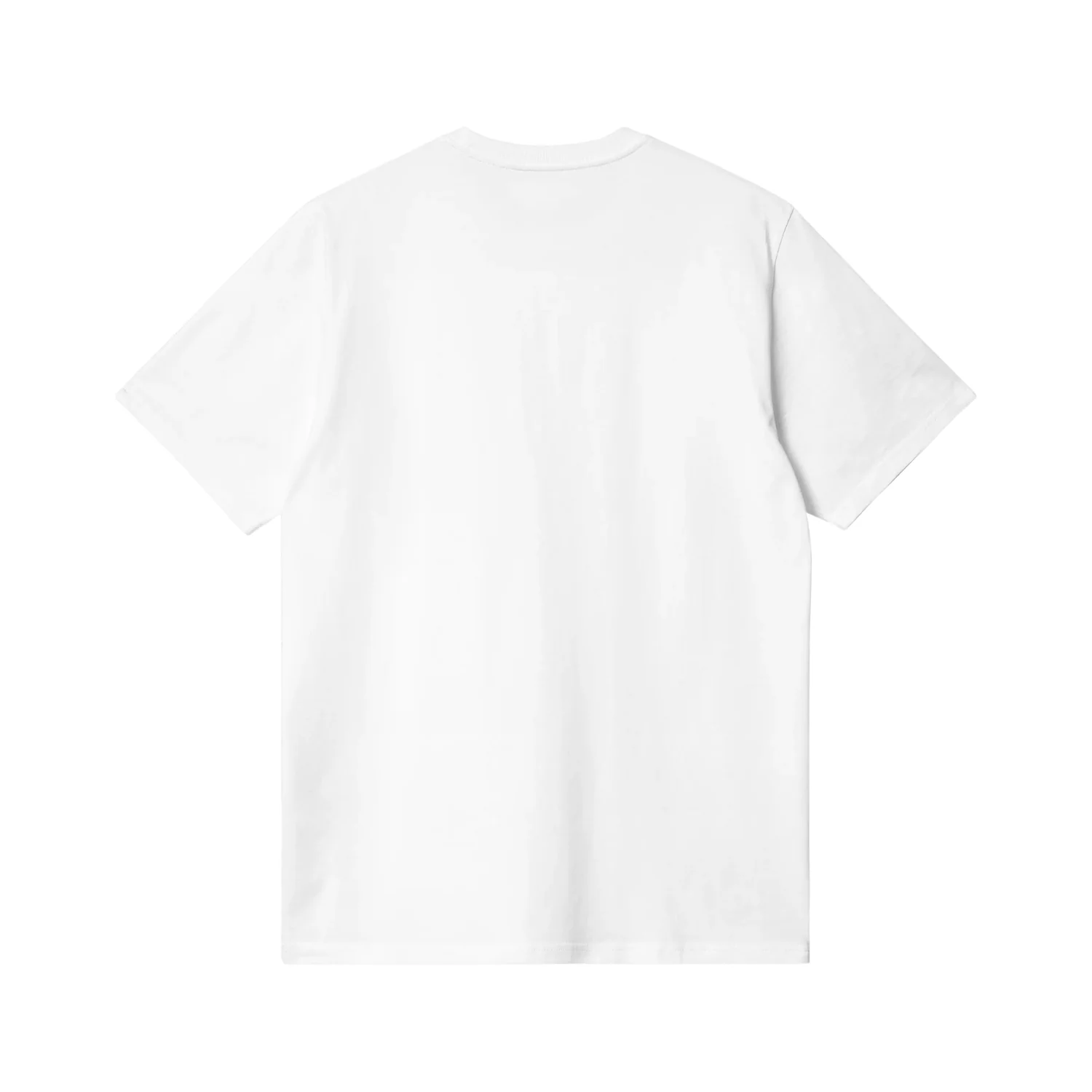 S/S Pocket Heart T-Shirt - White/Red - Image 2
