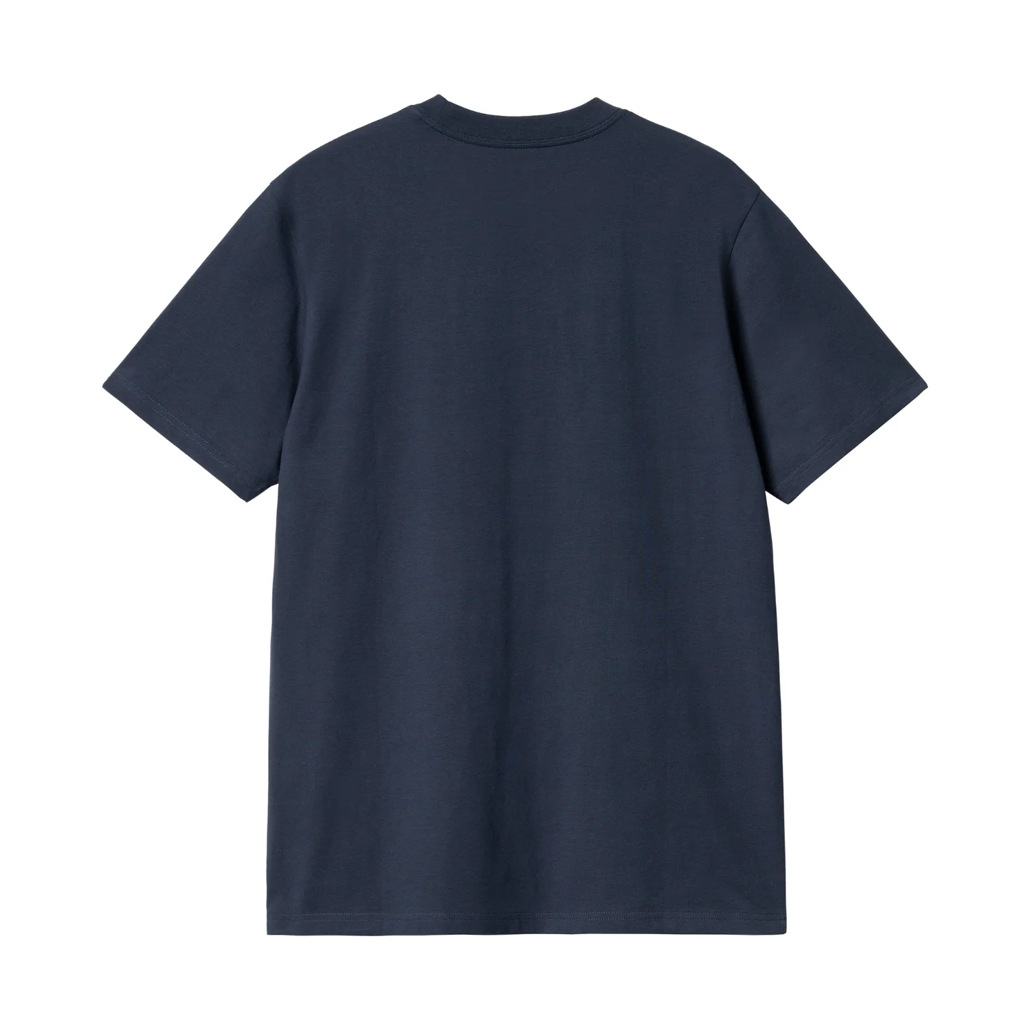 S/S Script T-Shirt - Air Force Blue/Malbec - Image 2