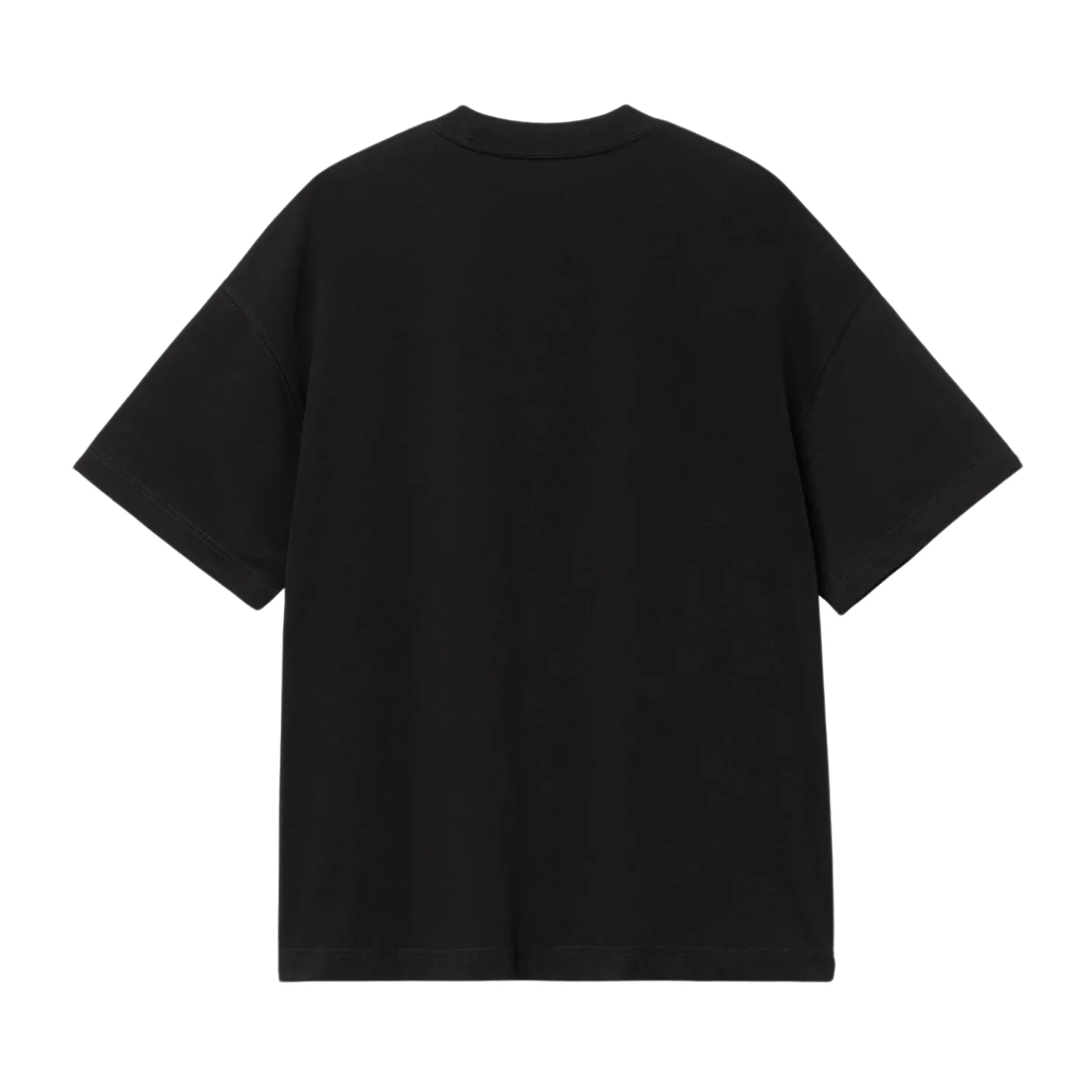 S/S Signature Script T-Shirt - Black/White - Image 2