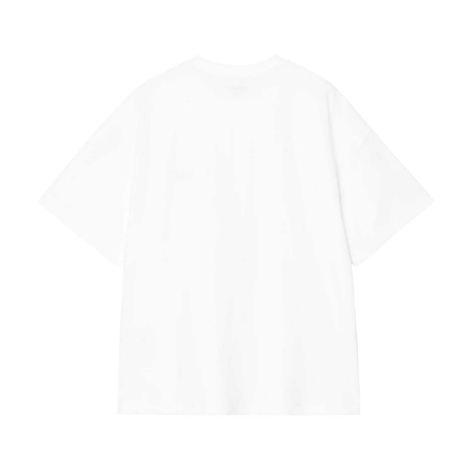 S/S Signature Script T-Shirt - White/Black - Image 2