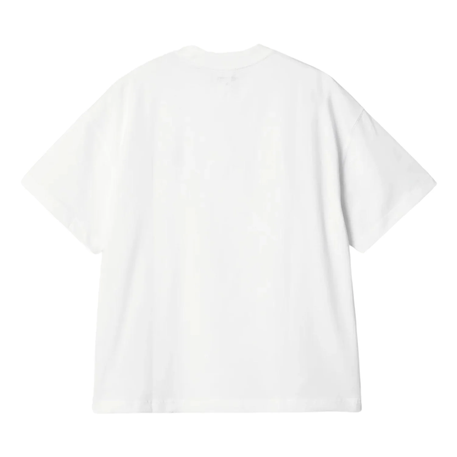 S/S Signature Script T-Shirt - White/Dusty Ice - Image 2