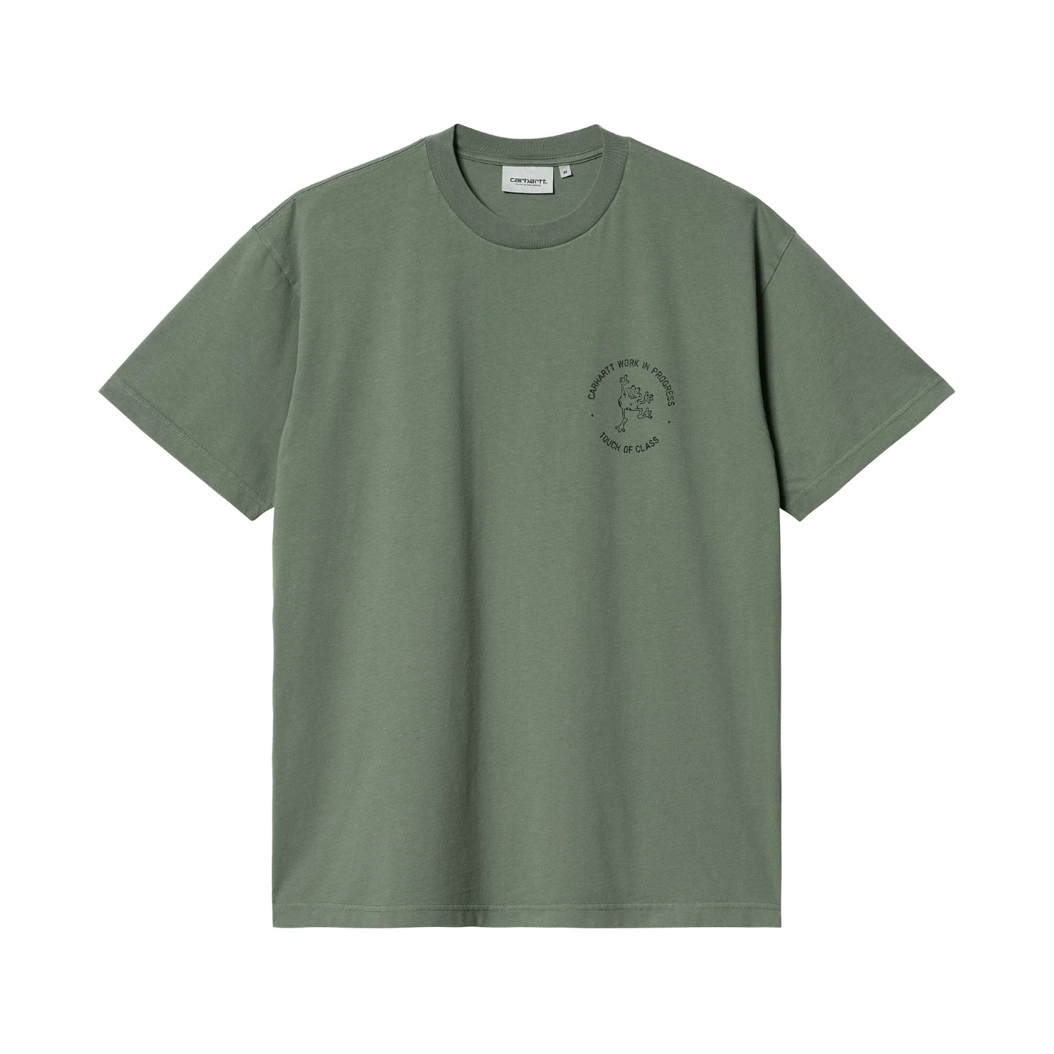 S/S Stamp T-Shirt - Duck Green/Black - Image 2