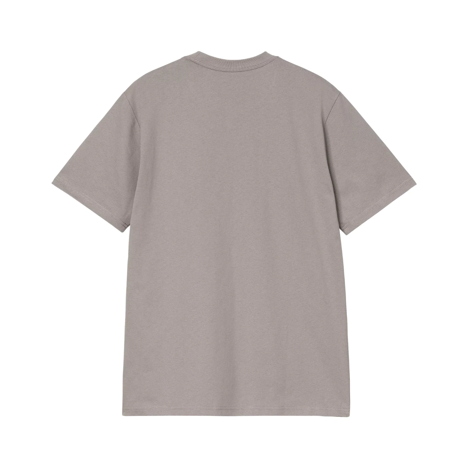 S/S University T-Shirt - Misty Grey/White - Image 2