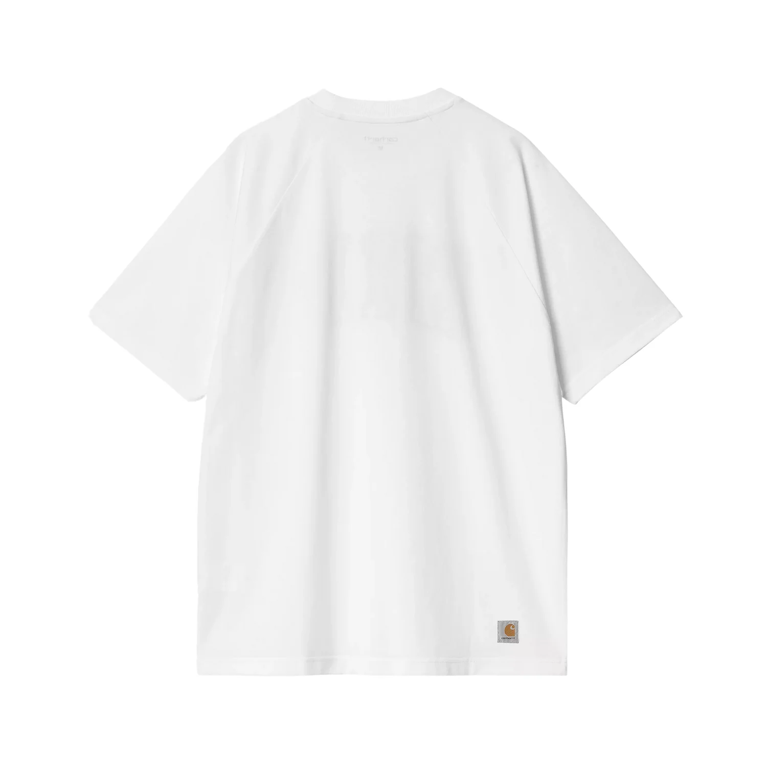 S/S WIP T-Shirt - White/Dusky Blue - Image 2