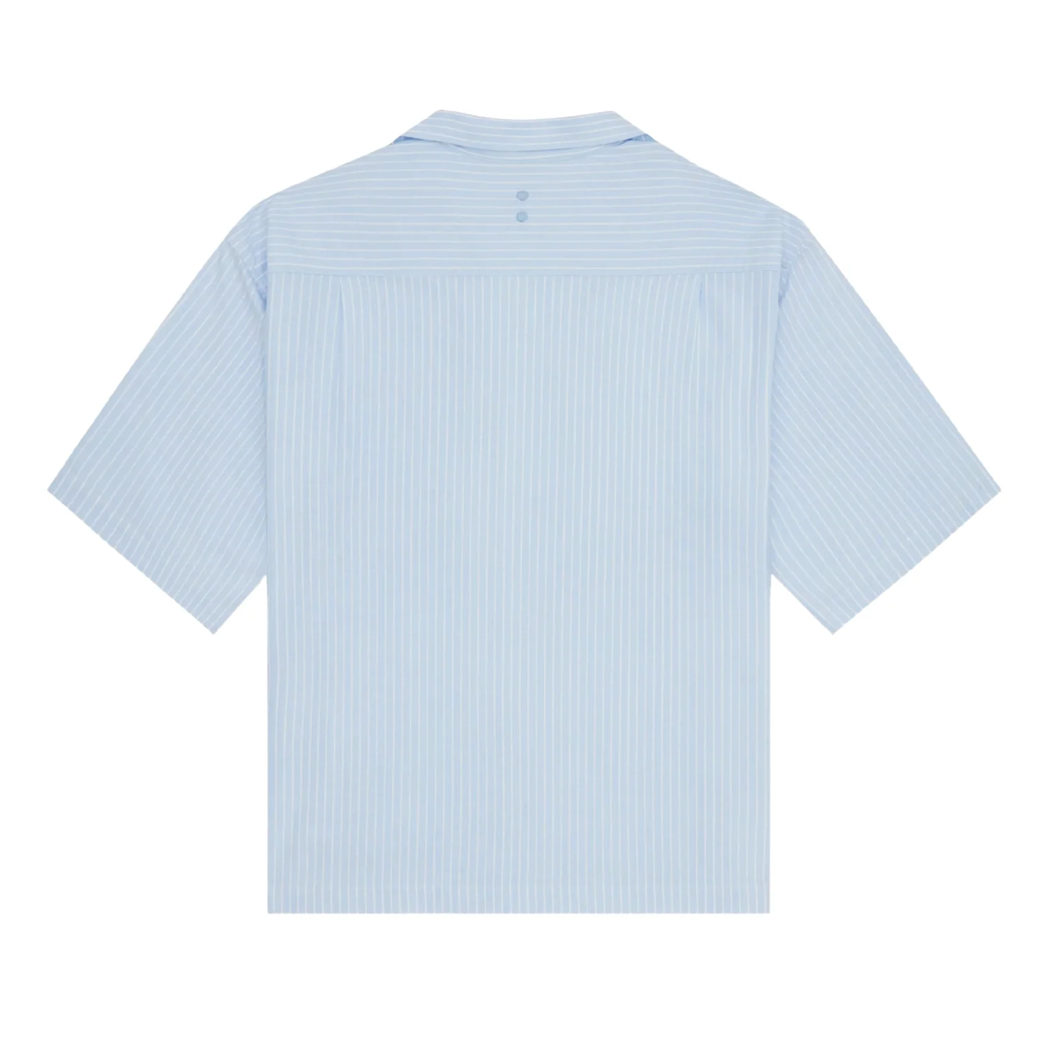 Script Short Sleeve Shirt - Blue/White - Image 2