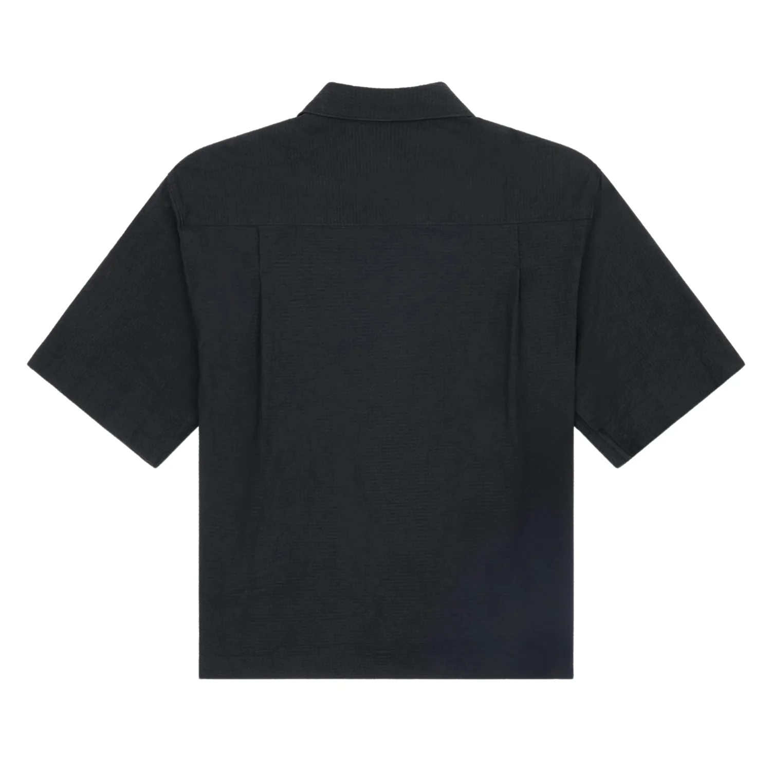 Seersucker Shirt - Black/Black - Image 2