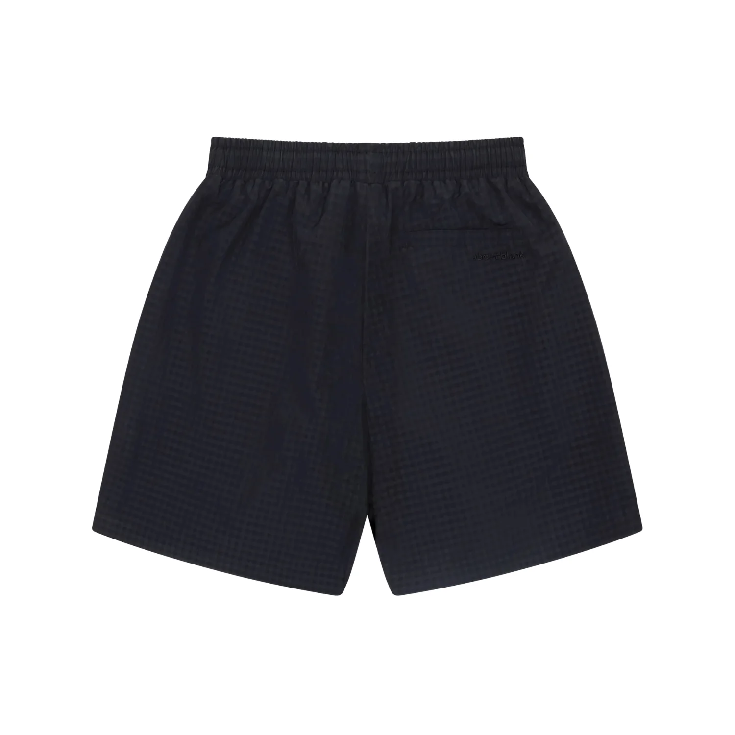 Seersucker Swim Short - Black - Image 2