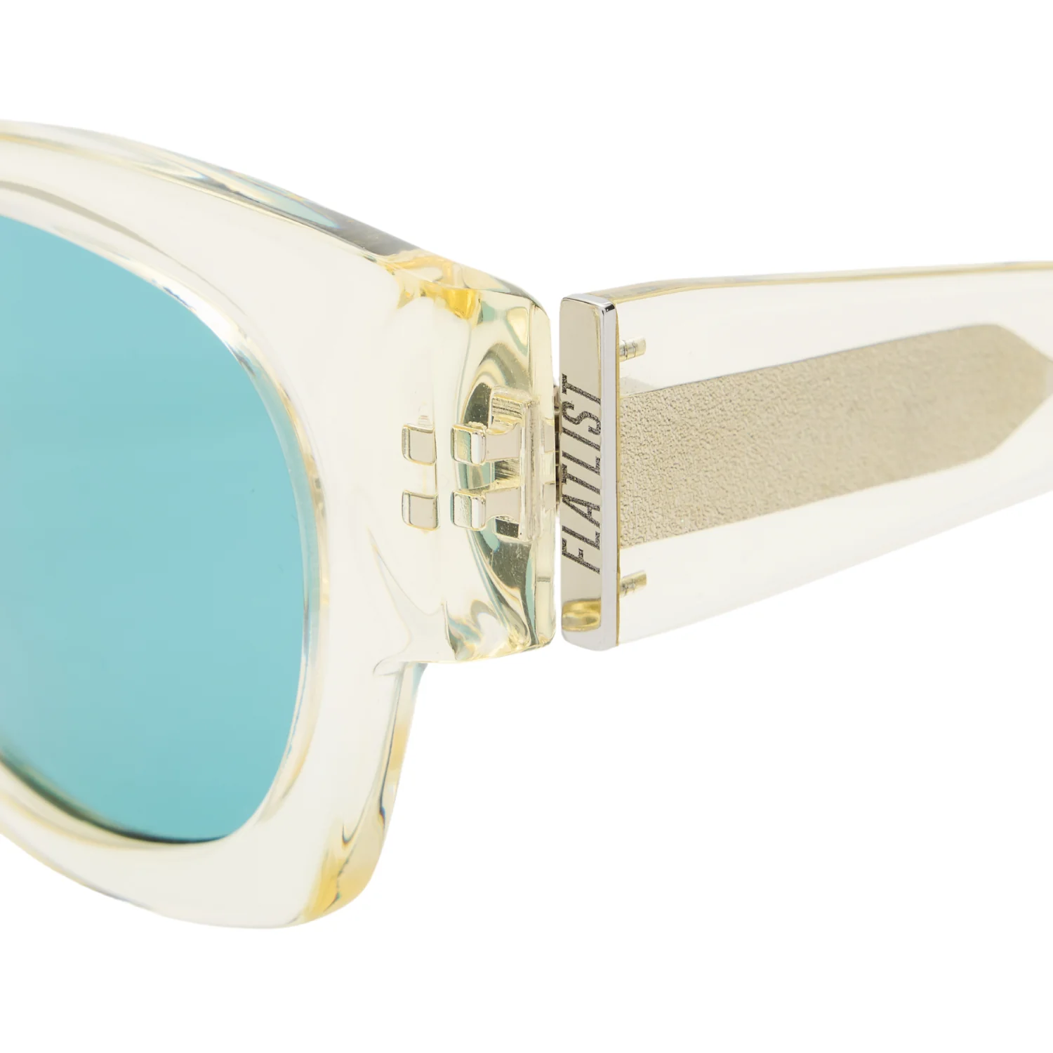 SHADE 01 - Crystal Yellow/Solid Teal Lens - Image 3