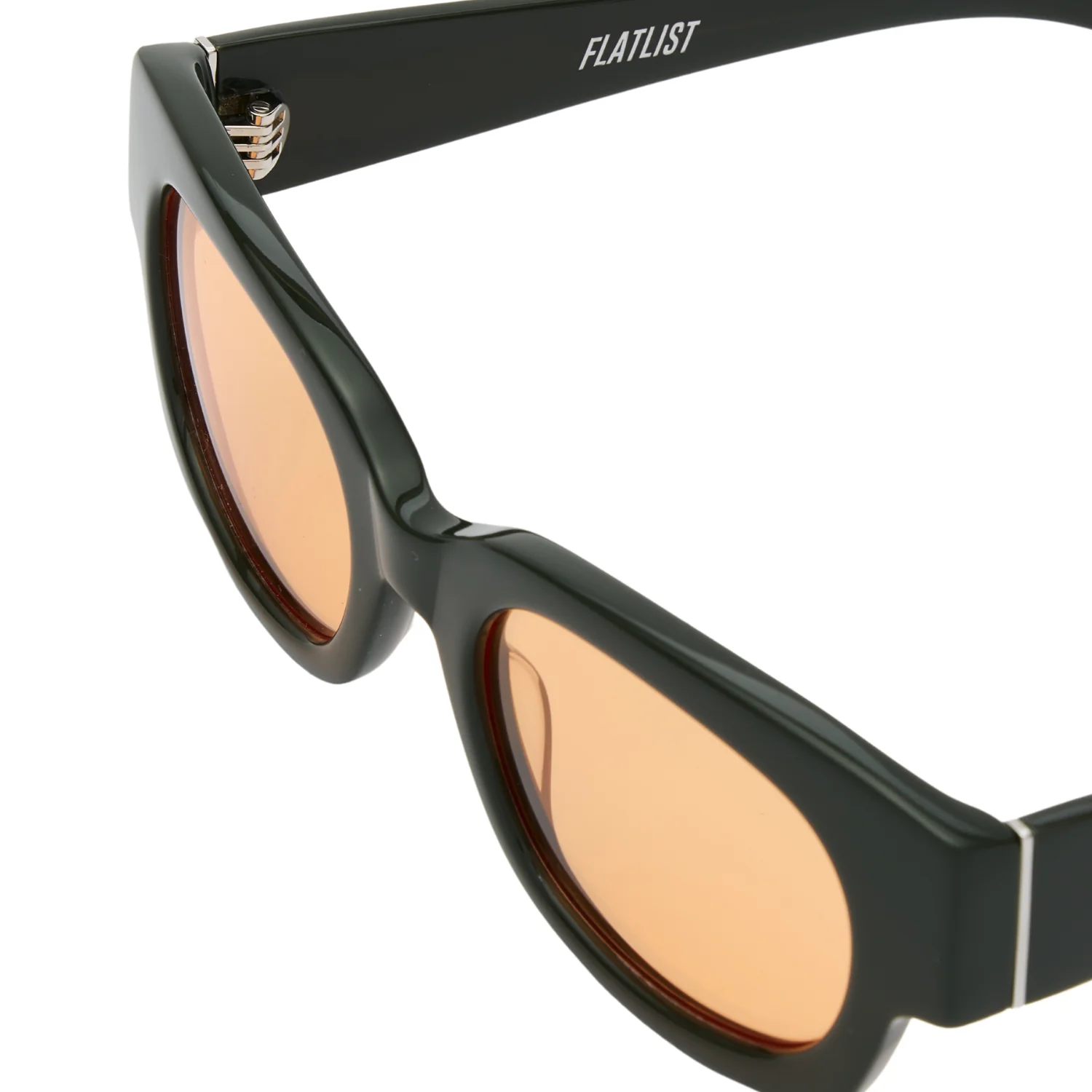 SHADE 01 - Solid Forest Dk Green/Solid Orange Lens - Image 3