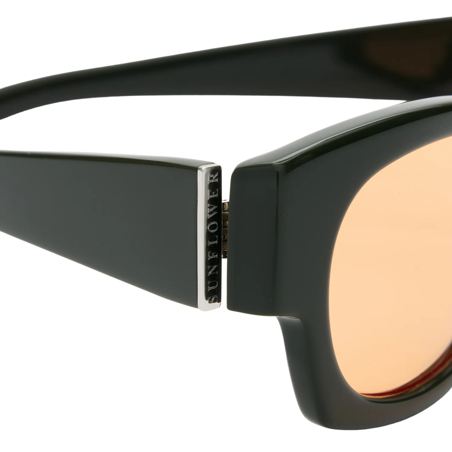 SHADE 01 - Solid Forest Dk Green/Solid Orange Lens - Image 5