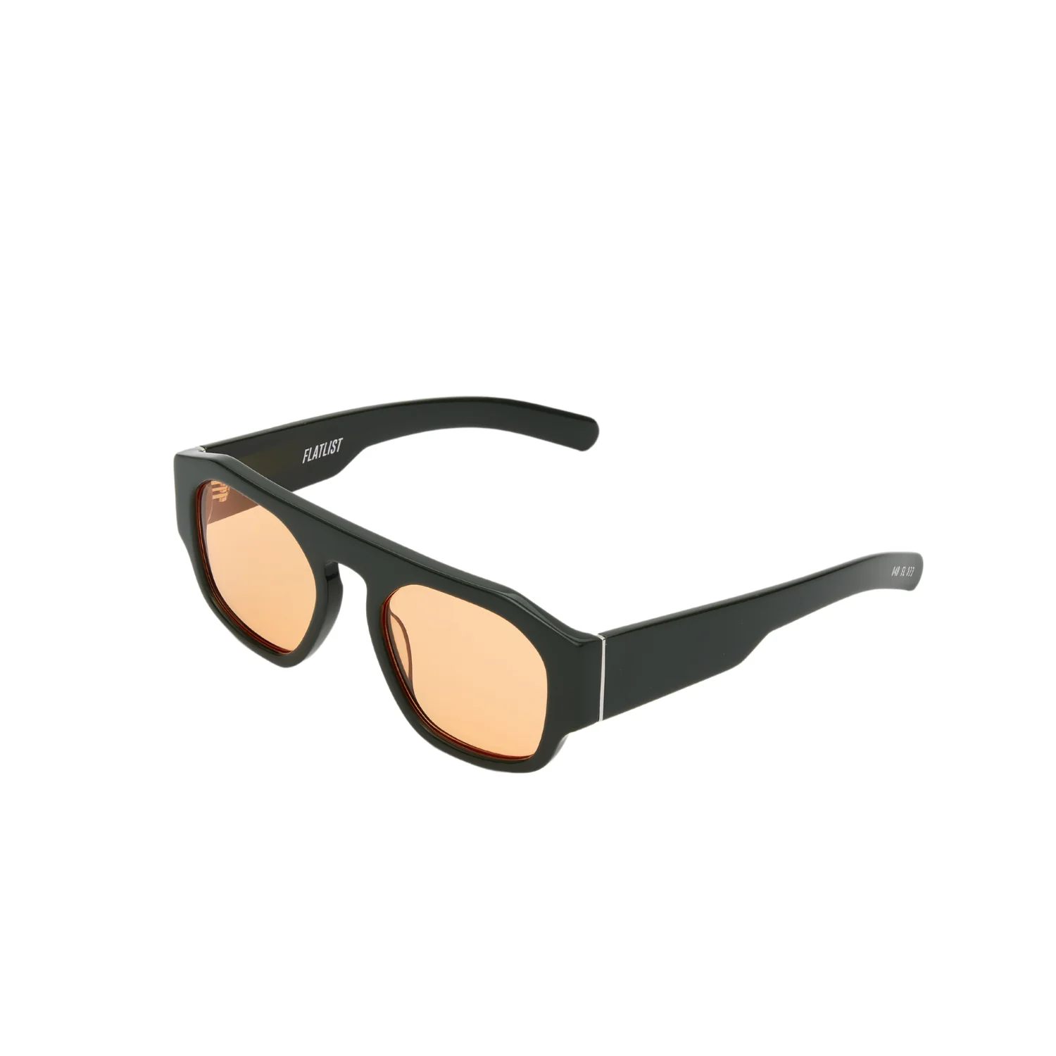 SHADE 02 - Solid Forest Dk Green/Solid Orange Lens - Image 2